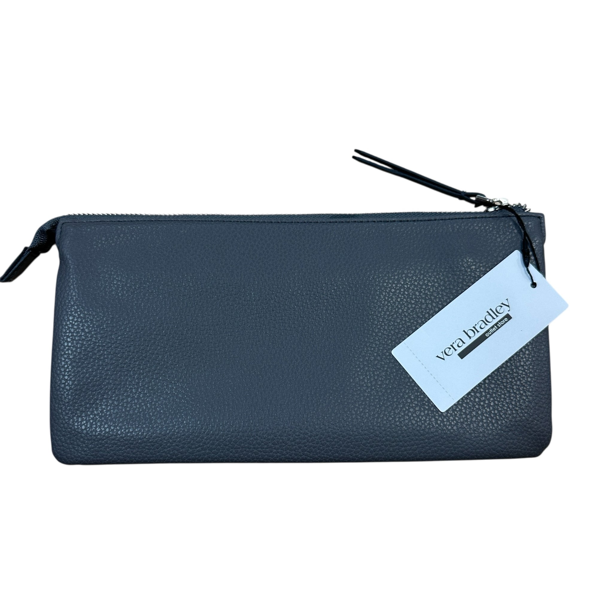 Vera Bradley Gray Faux Leather Essential Trio Clutch