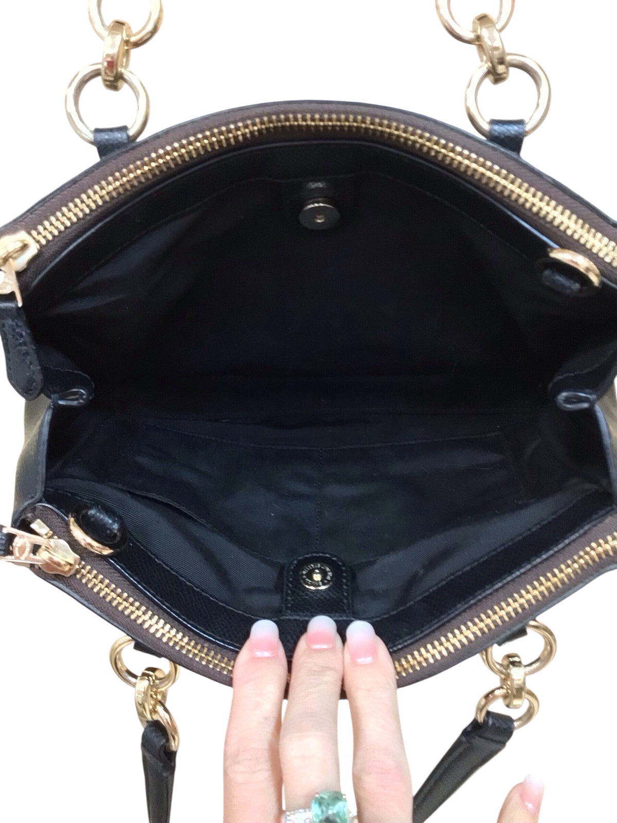 Coach "Christie" Carryall Signature Satchel Bag