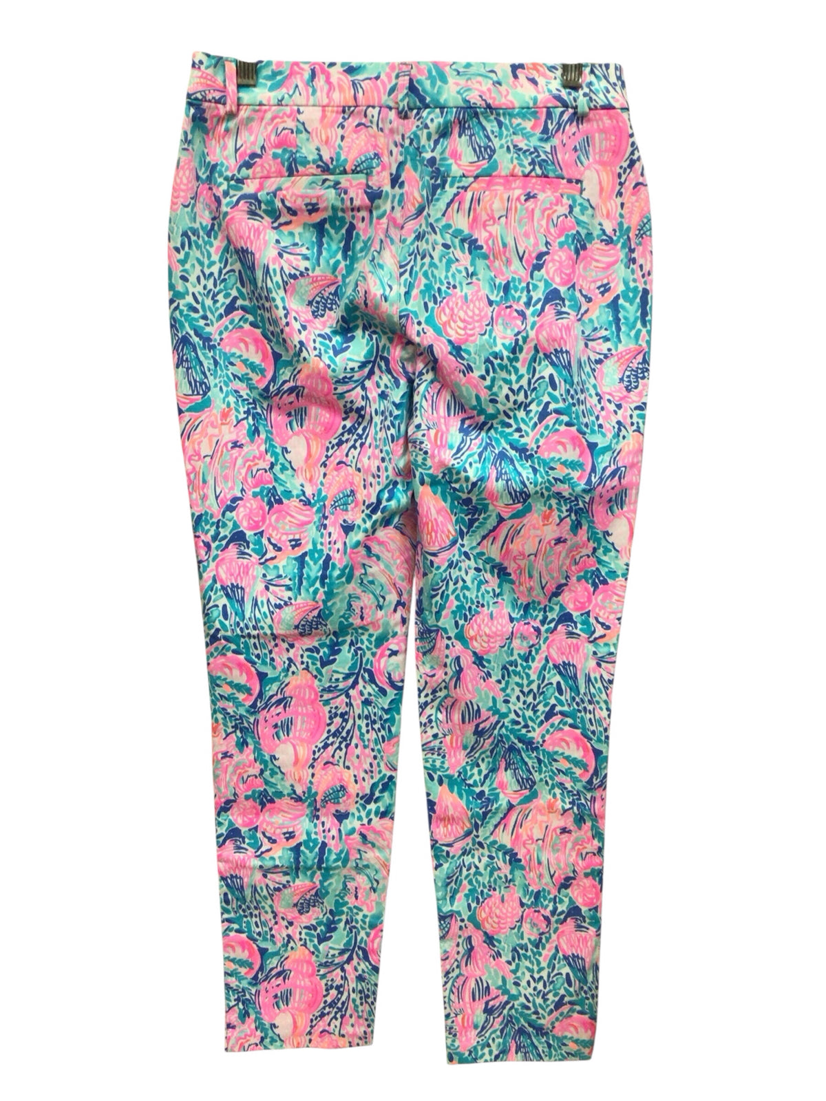 Lilly Pulitzer "Kelly" Treasure Trove Stretch Pants Size 6
