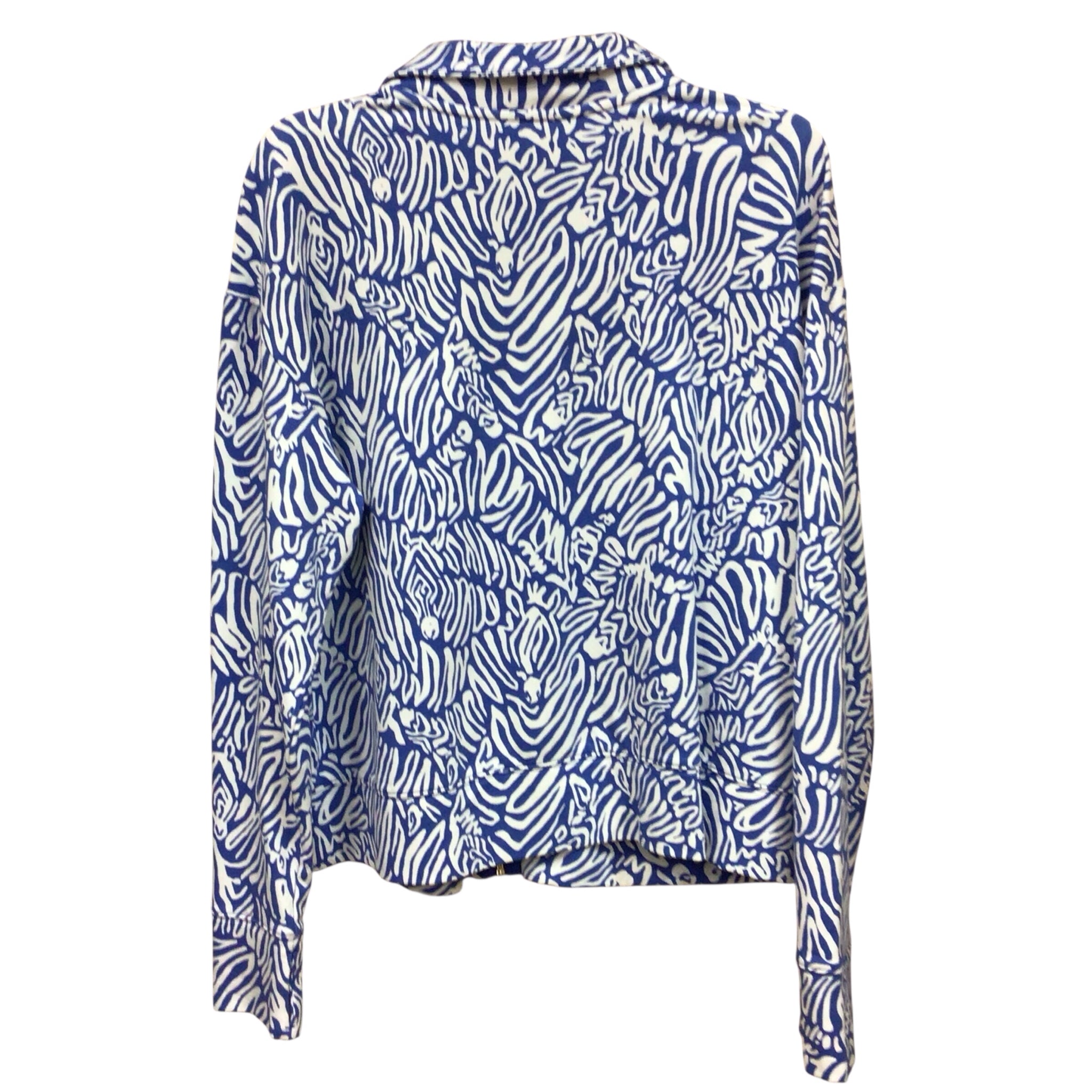 Lilly Pulitzer Wrenley UPF 50+ Zip Up Jacket Size Large