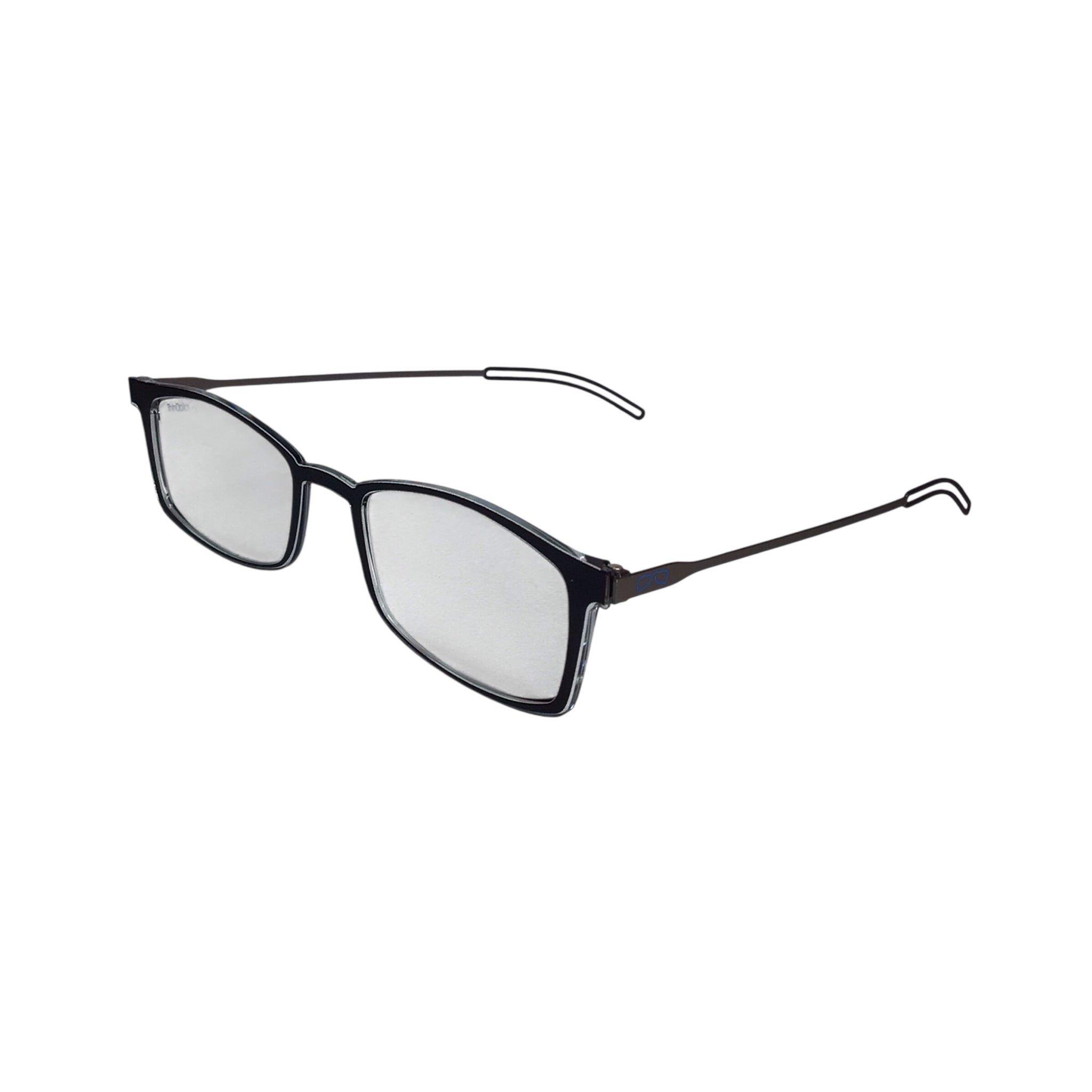 Thin Optics Reading Glasses +2.0 Black