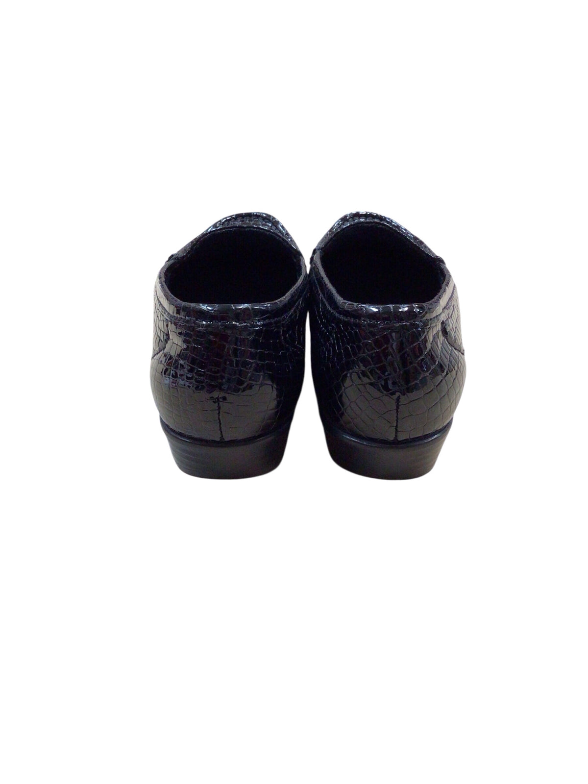 SAS Simplify Everyday Black Croc Loafer Size 7 (Narrow)