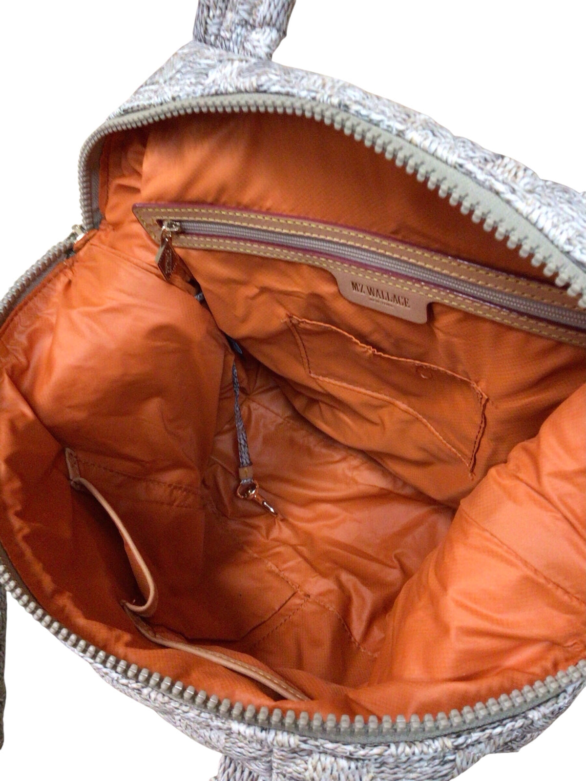 MZ Wallace Medium "Sutton" Nylon Satchel Crossbody