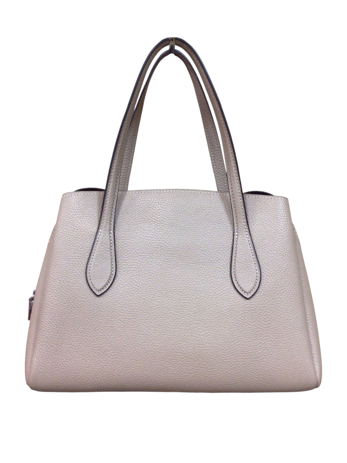 Coach 91740 "Lora" Carryall 30 Tan Leather Satchel Crossbody Bag