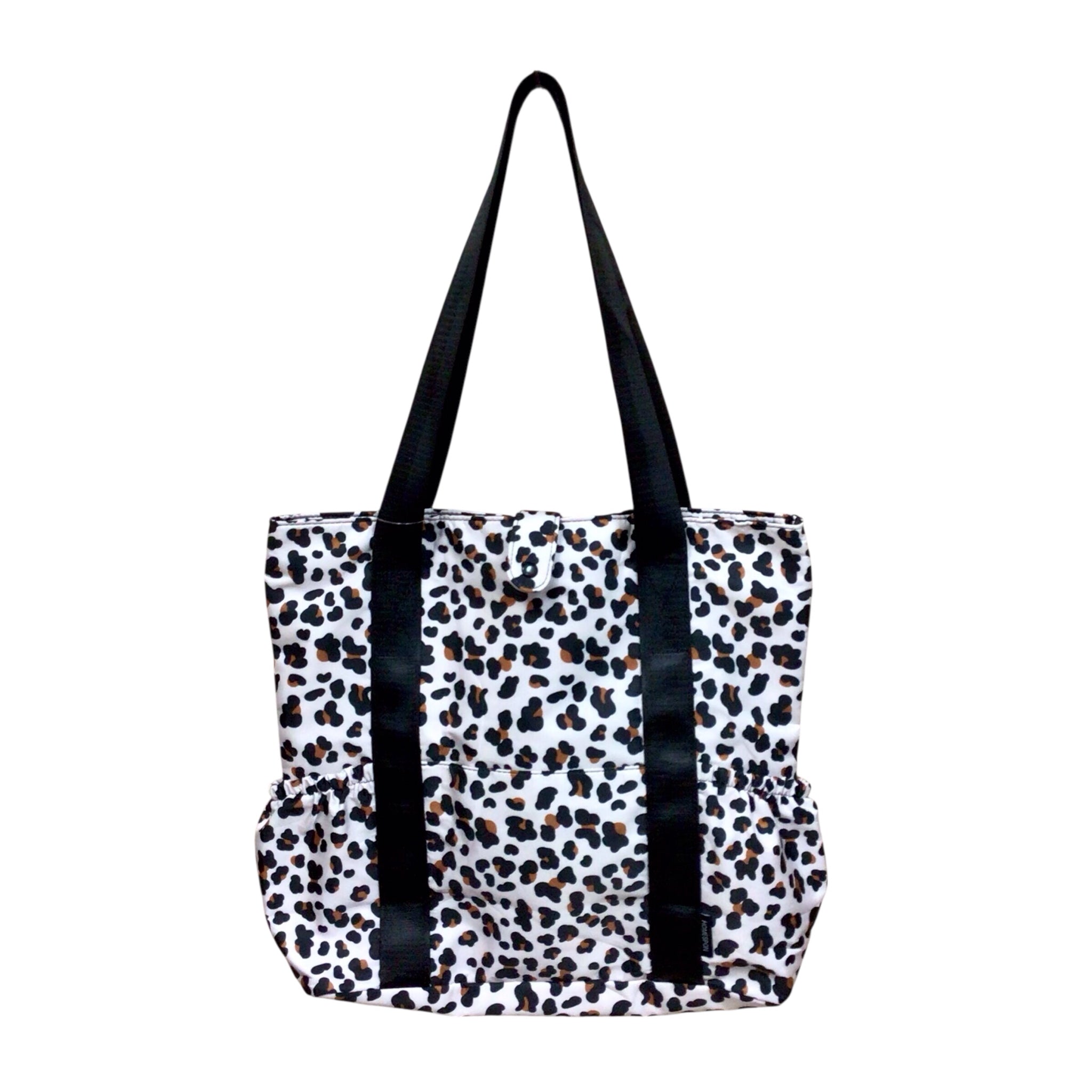 Homespon Foldable Animal Print Tote