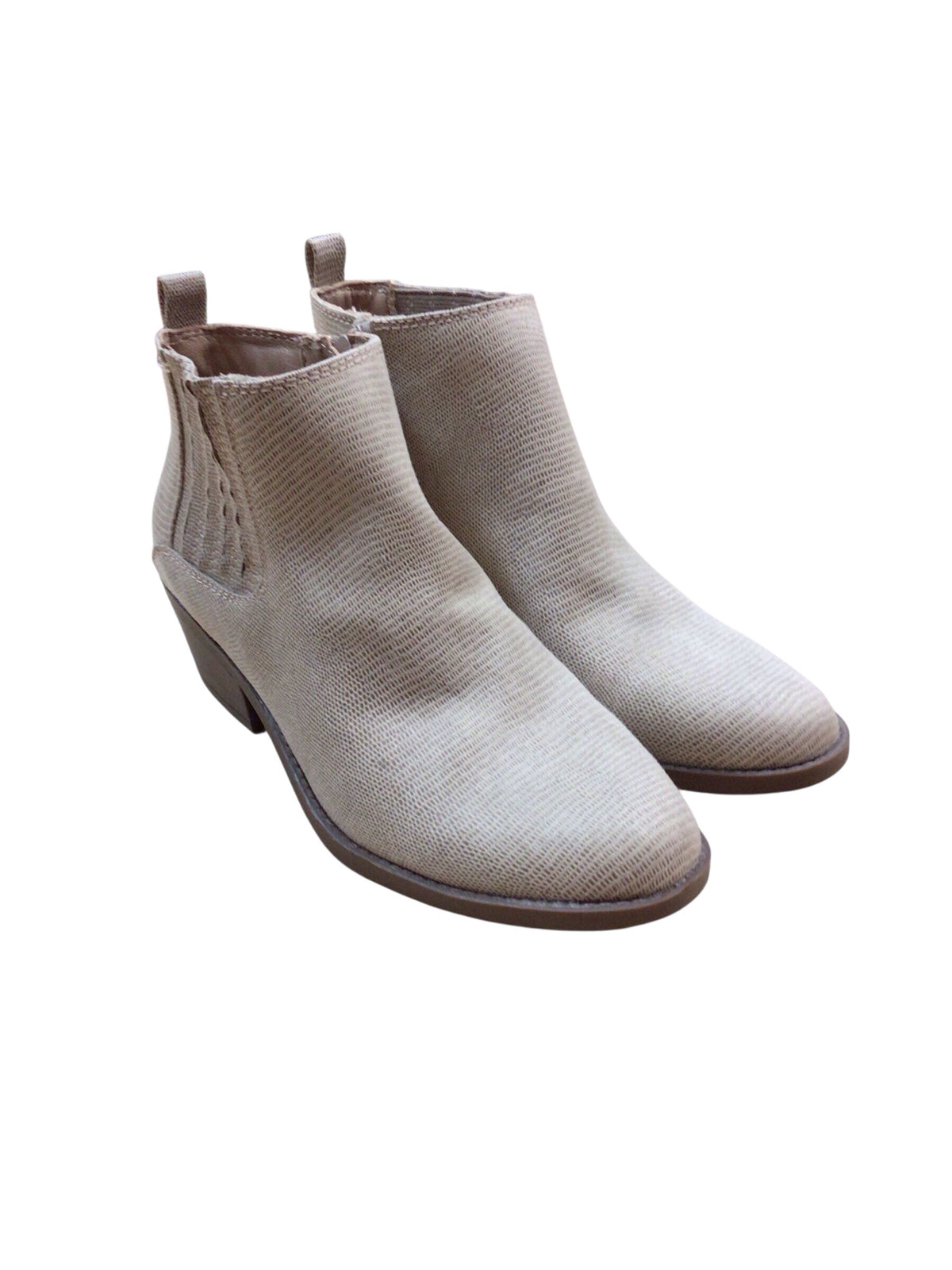 Kim Rogers "Praya" Beige Booties Size 6