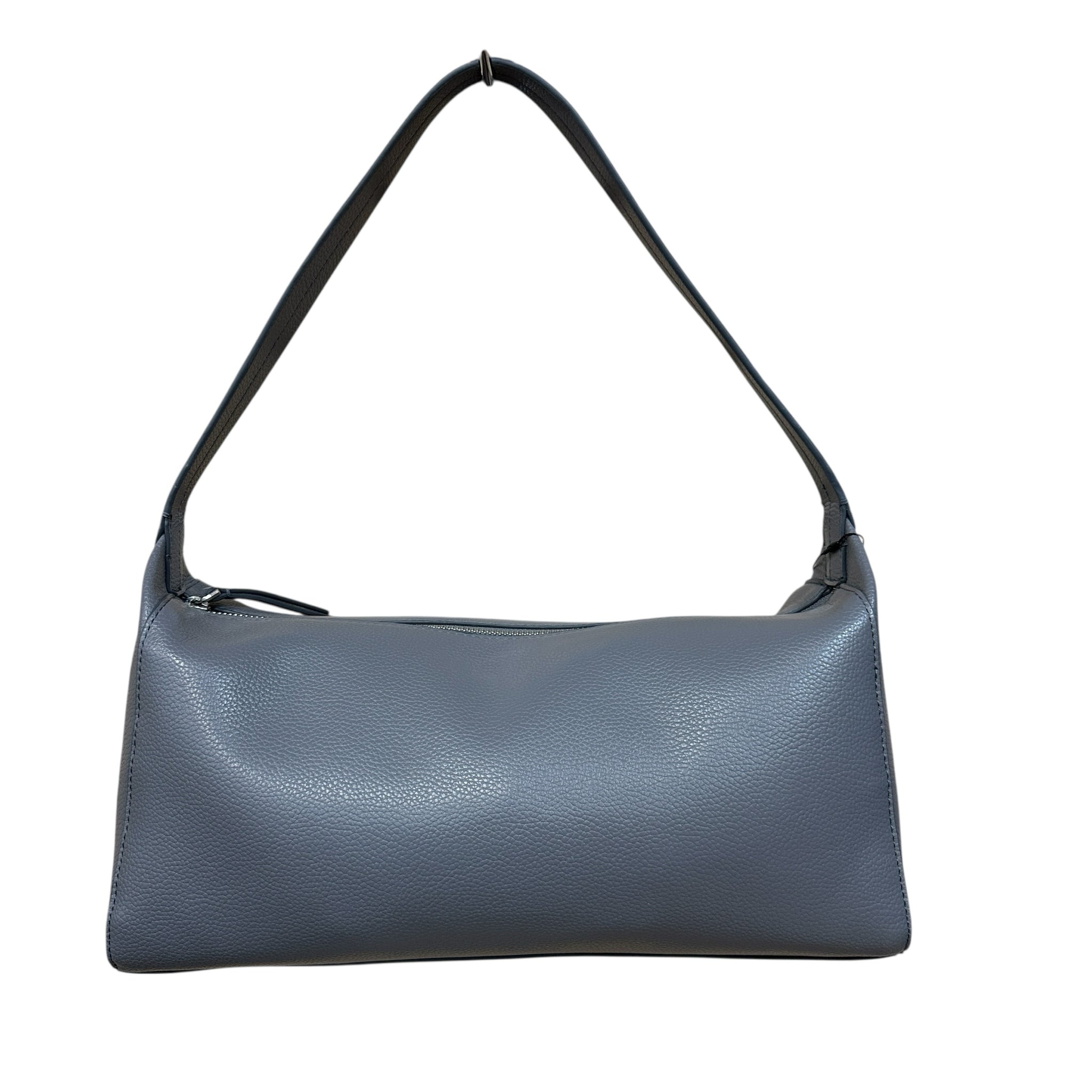 Vera Bradley Gray Faux Leather Slouchy Shoulder Bag