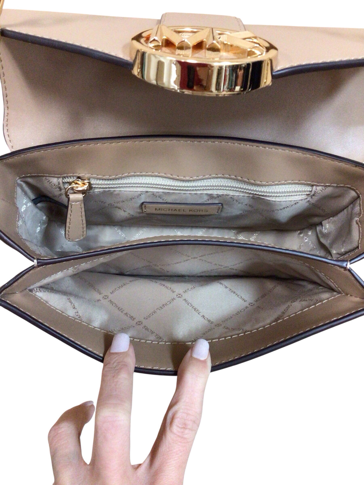 Michael Kors "Carmen" Medium Flap Crossbody