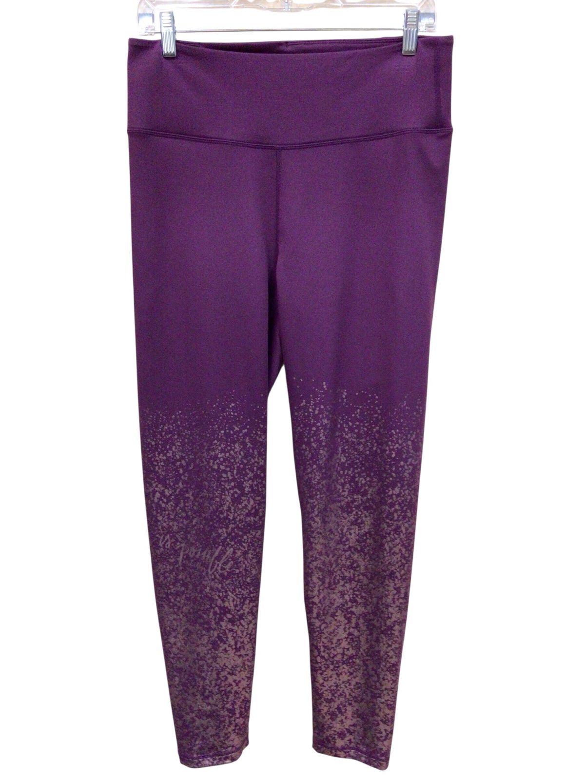 Lilly Pulitzer Maroon "Anything Is Possible" Luxletic Leggings Size Large