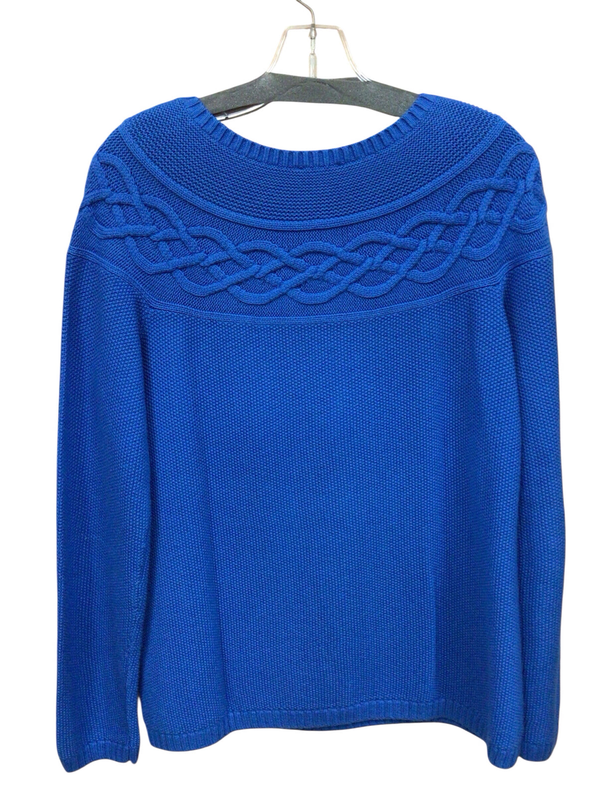 Talbots Blue Long Sleeve Sweater Size Small