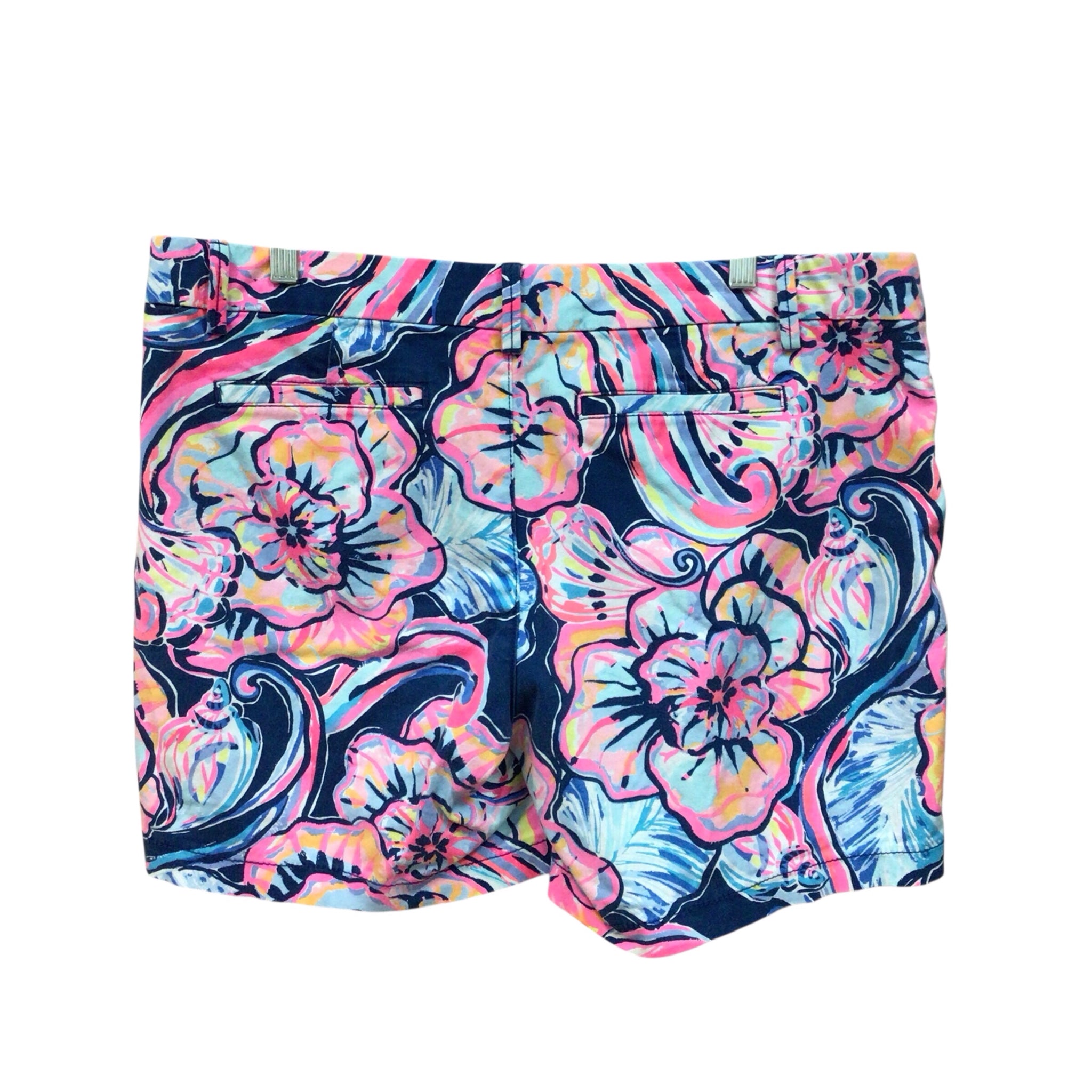Lilly Pulitzer "Jayne" Stretch Shorts "Nauti Navy" Size 14 Shorts