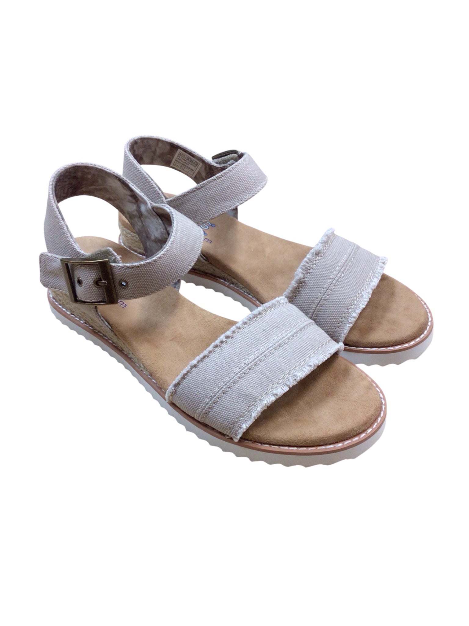 Bob's Skechers "Desert Kiss-Adobe Princess" Tan Sandals Size 8.5