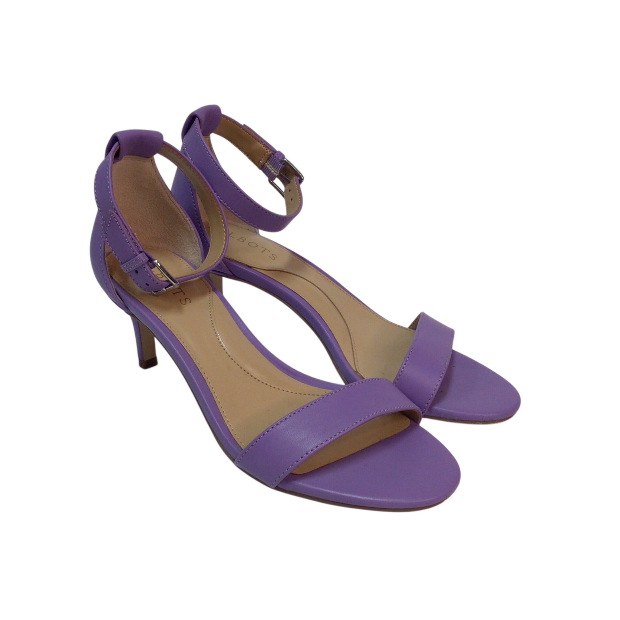 Talbots Lavender Tulip Trulli Heels Size 5 1/2