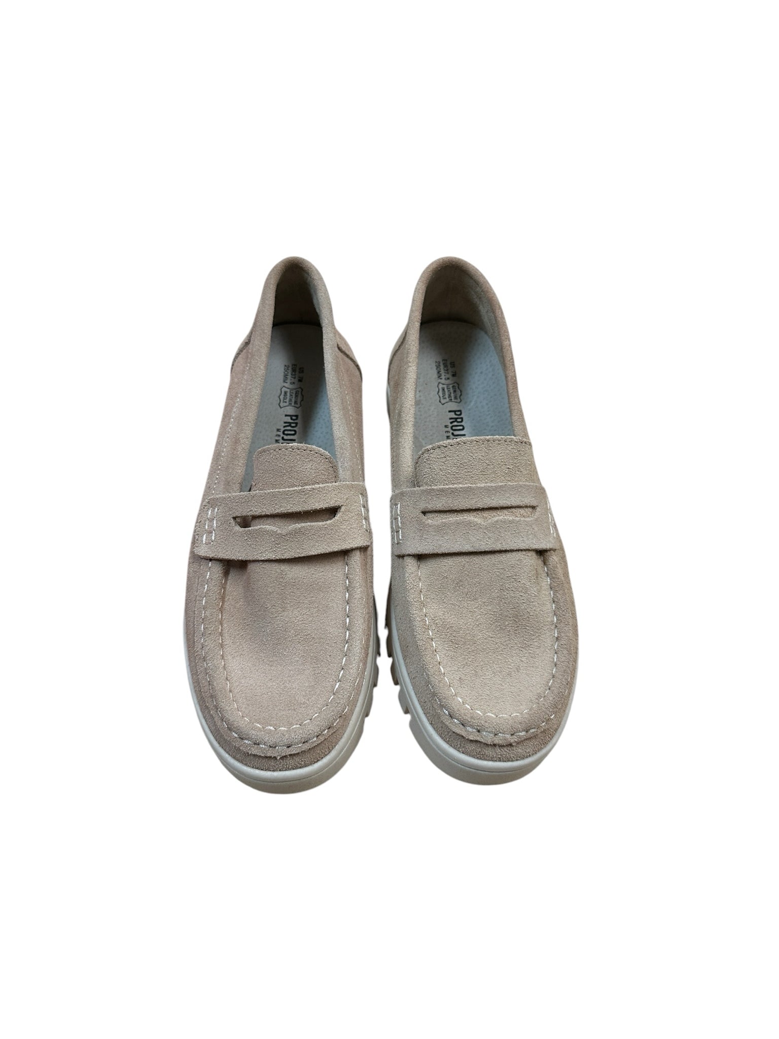 Project Cloud Tan Loafer Shoes Size 7 Loafers