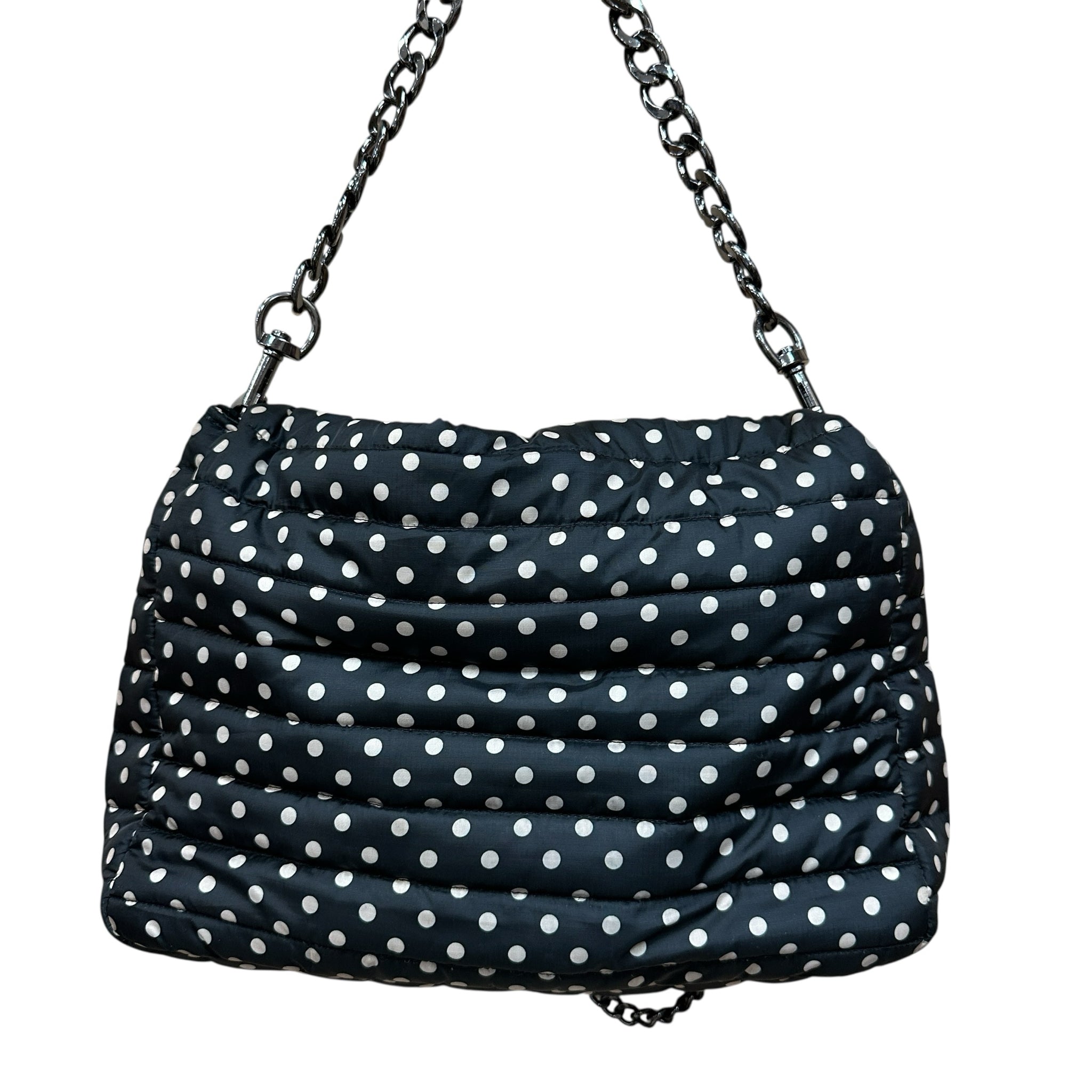Think RoyIn Black Polka Dot Crossbody Bag