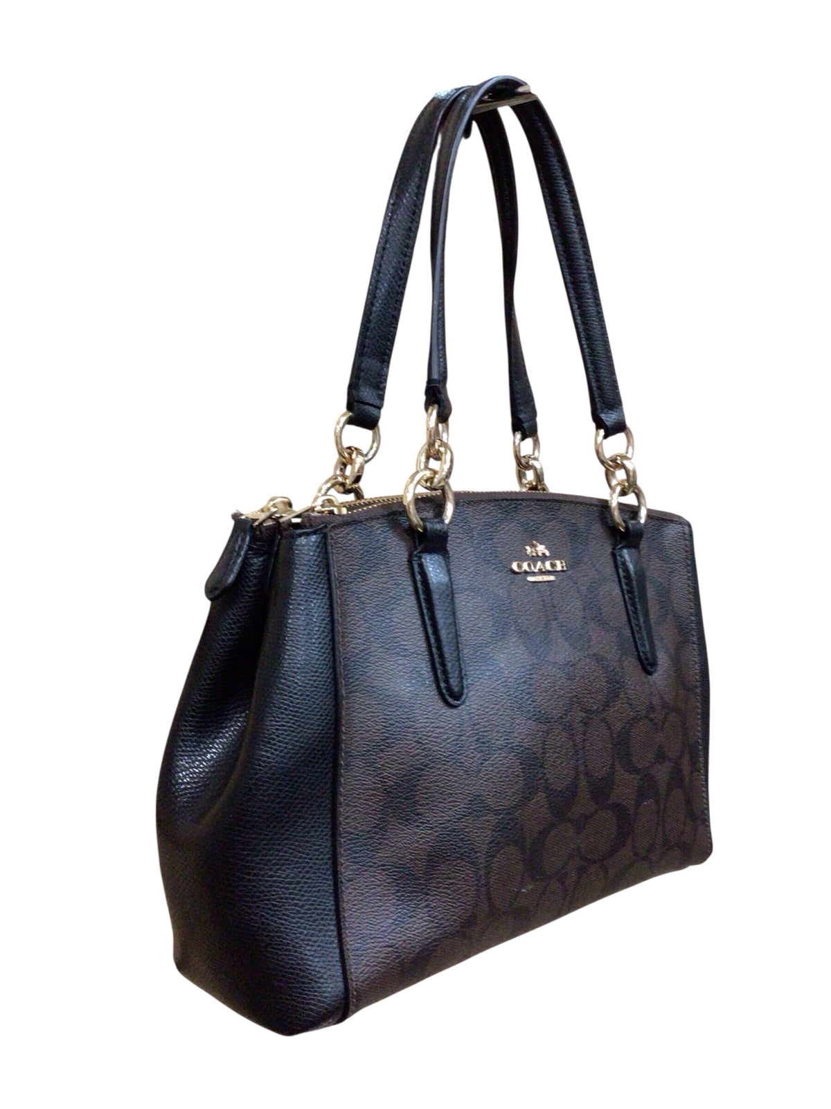 Coach "Christie" Carryall Signature Satchel Bag