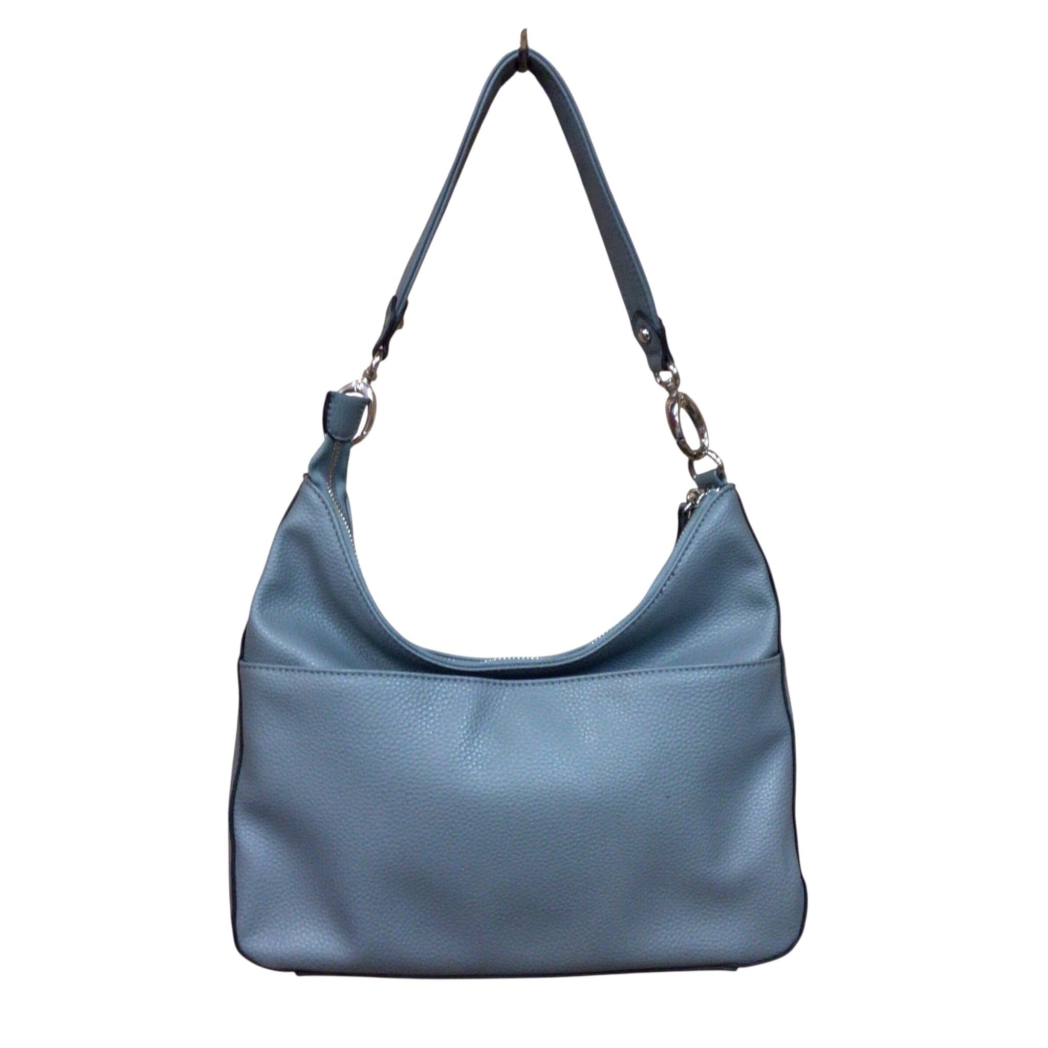 Jenna Kator Frankenmuth Blue Vegan Leather Hobo Shoulder Bag