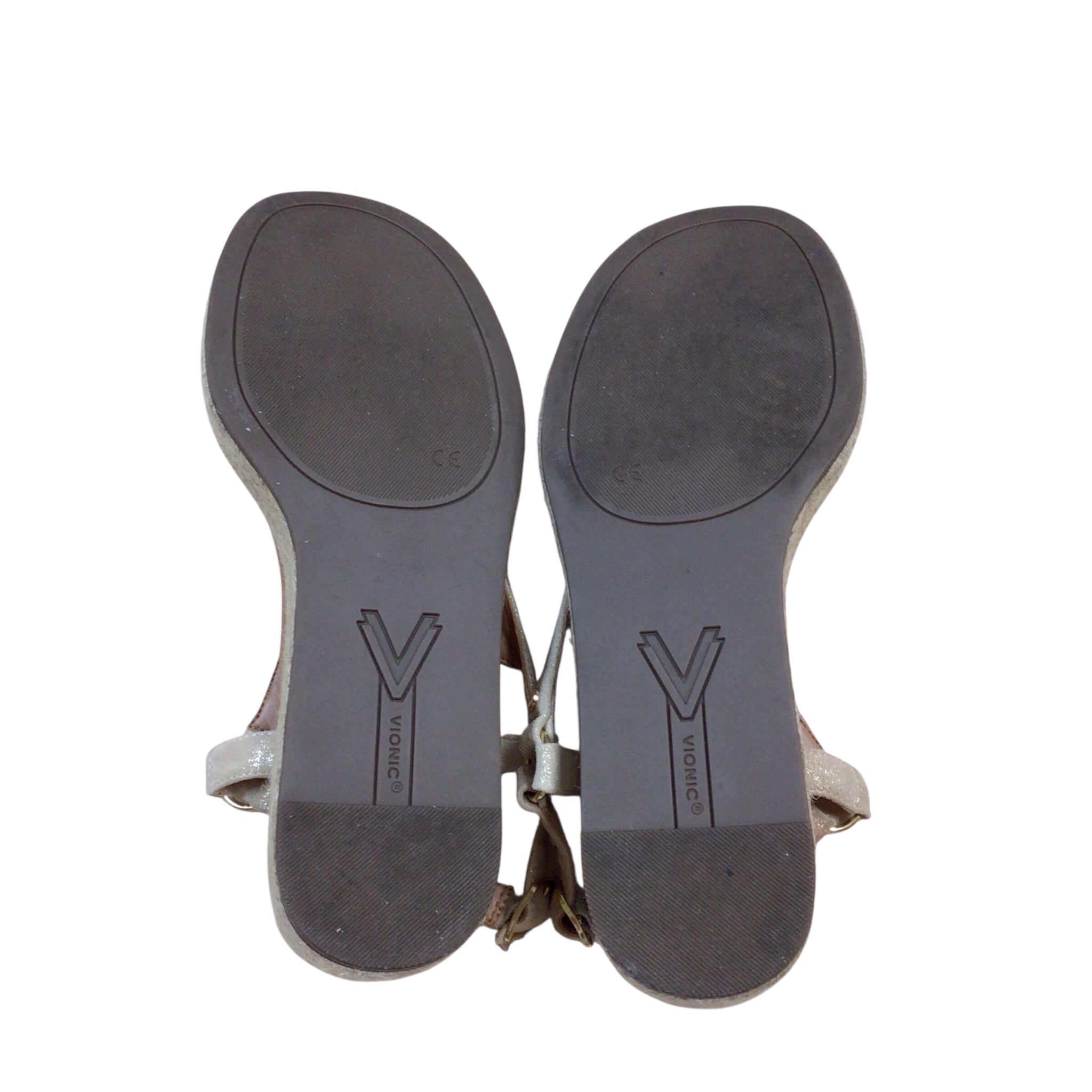 Vionic "Kirra" Wedge Espadrille Sandals Size 8.5