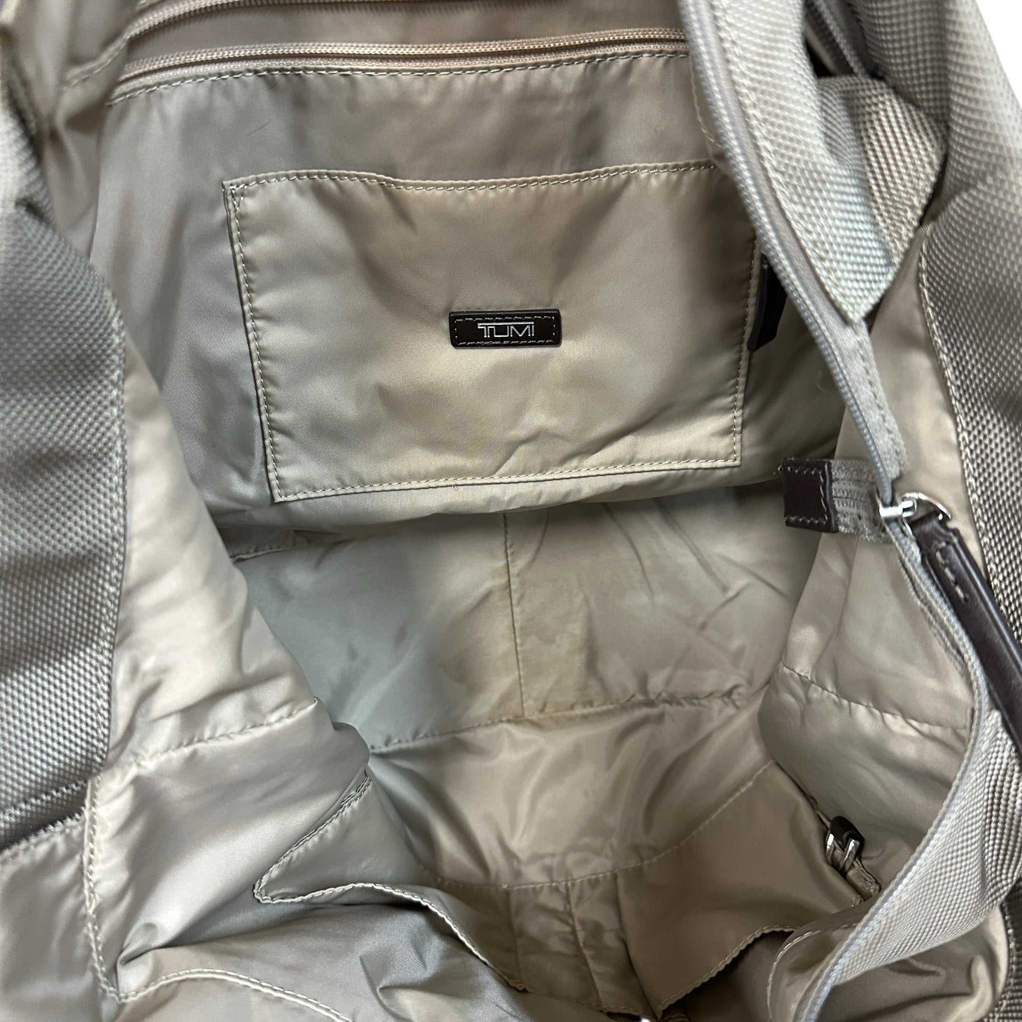 Tumi Voyageur Gray Tote Bag