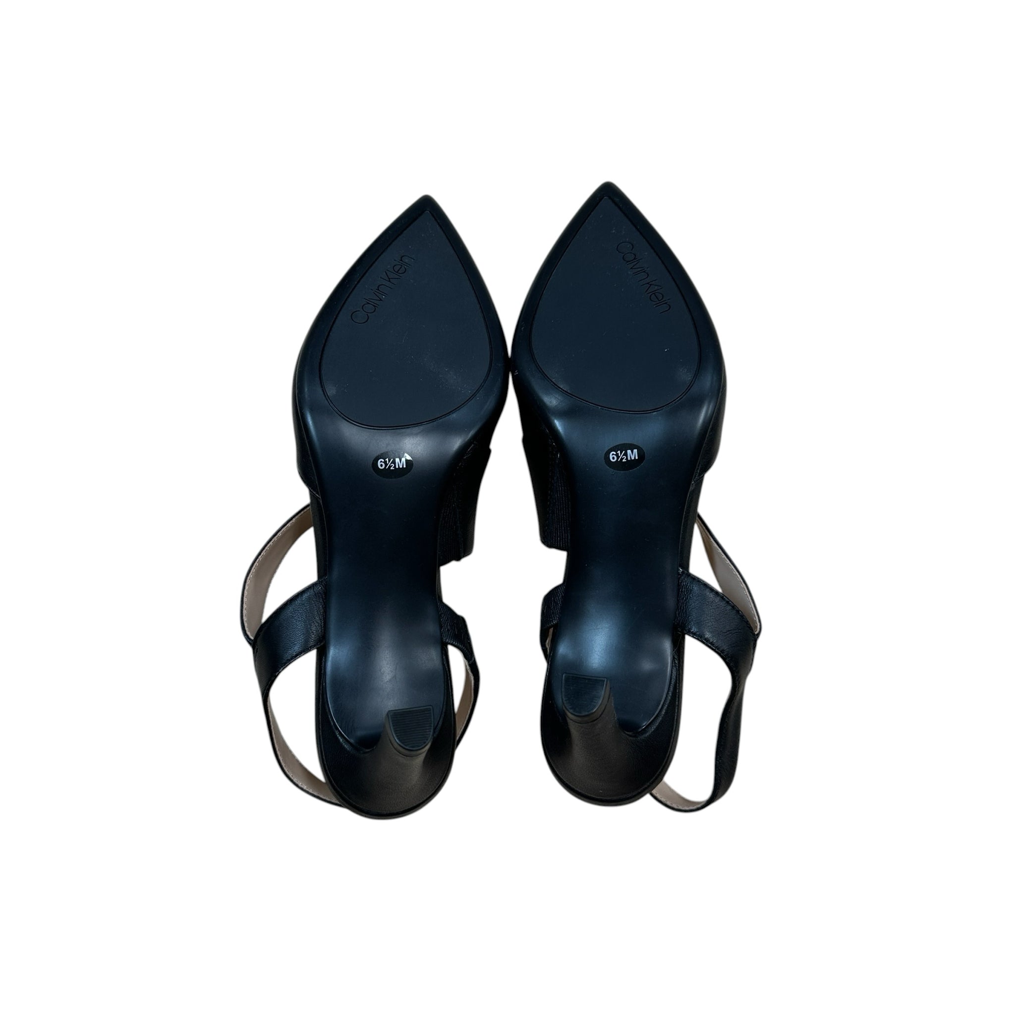 Calvin Klein Larin Black Heels Size 6.5