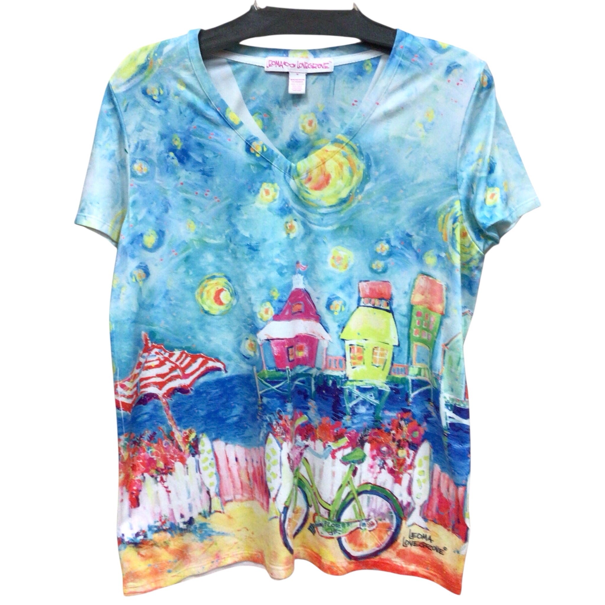 Leoma LoveGrove Size Medium Short Sleeve
