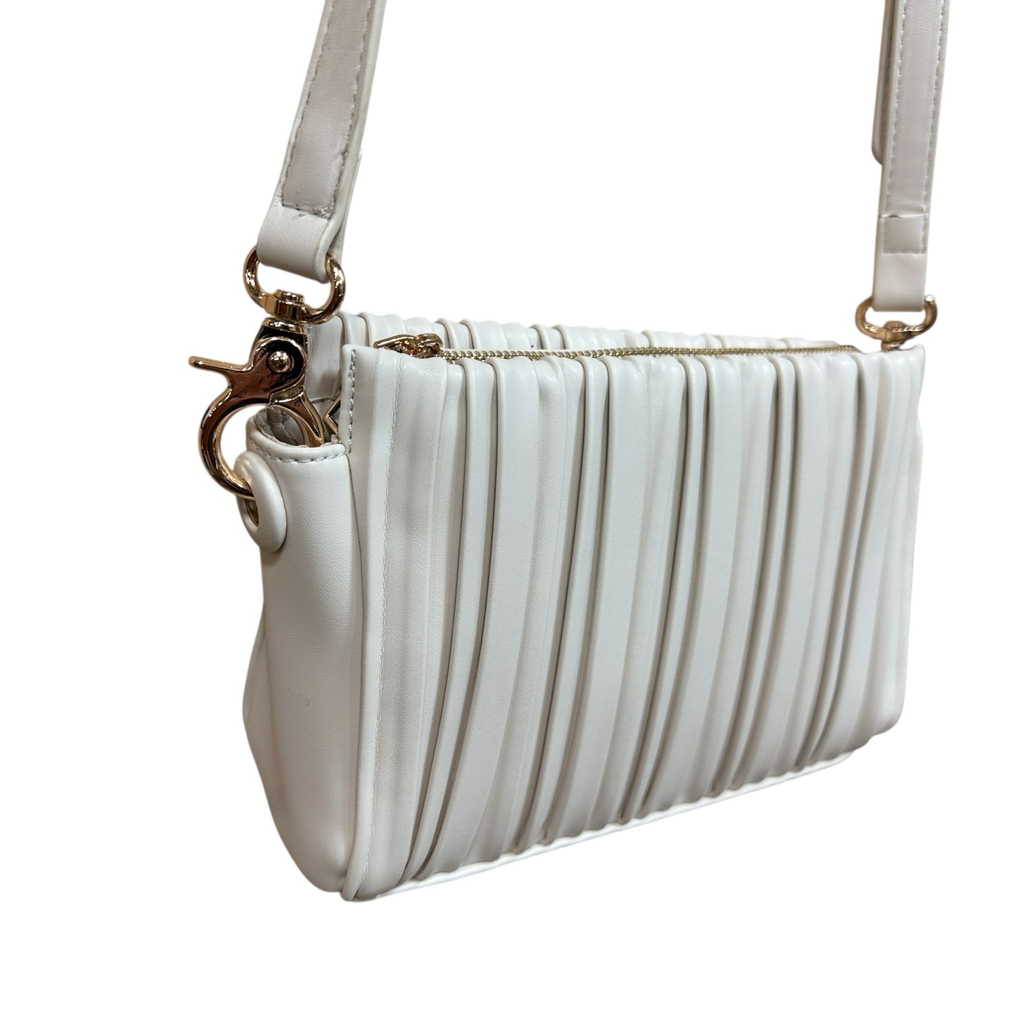Madison West Ivory White Crossbody Bag