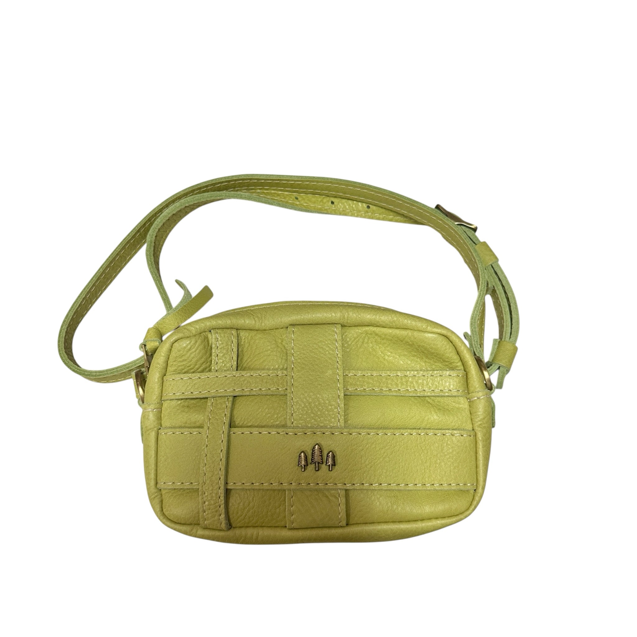 Portland Leather Light Green Crossbody Bag