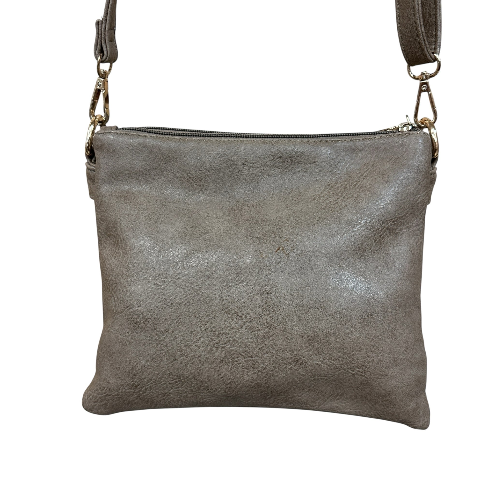 Brown Tree of Life Crossbody Bag