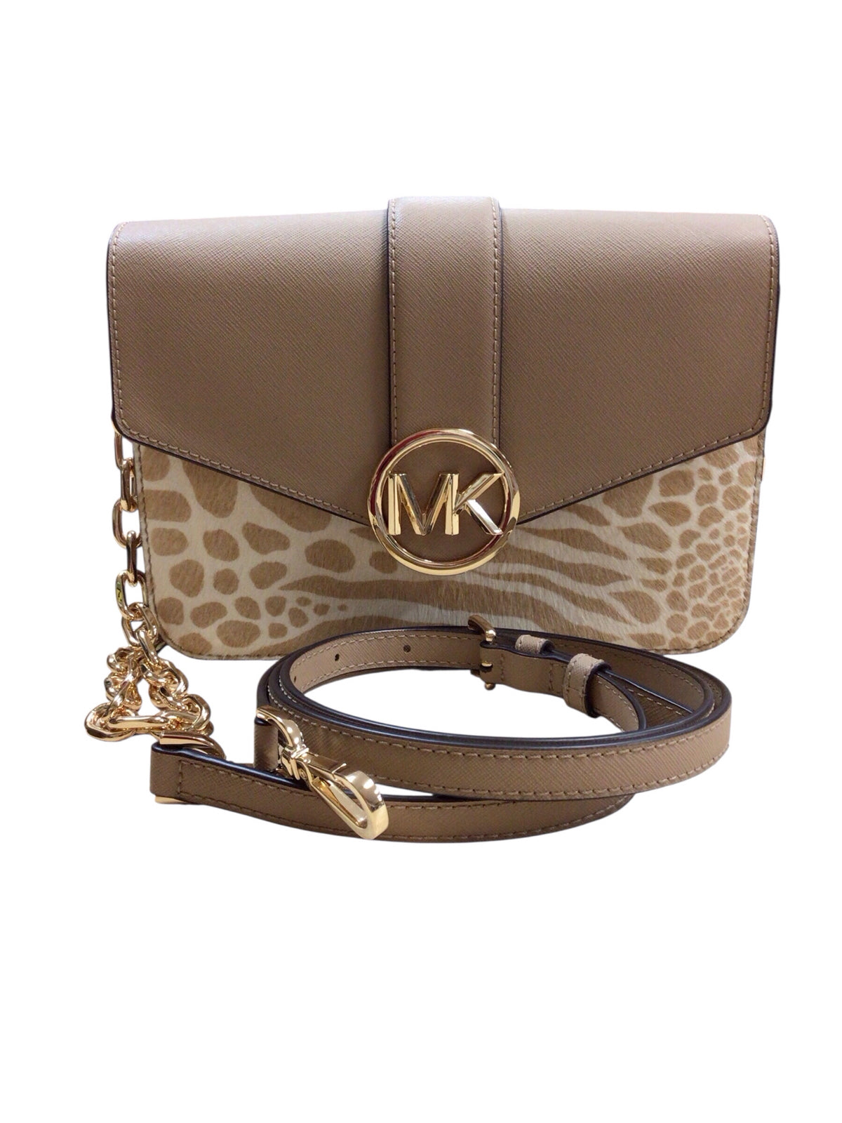 Michael Kors "Carmen" Medium Flap Crossbody