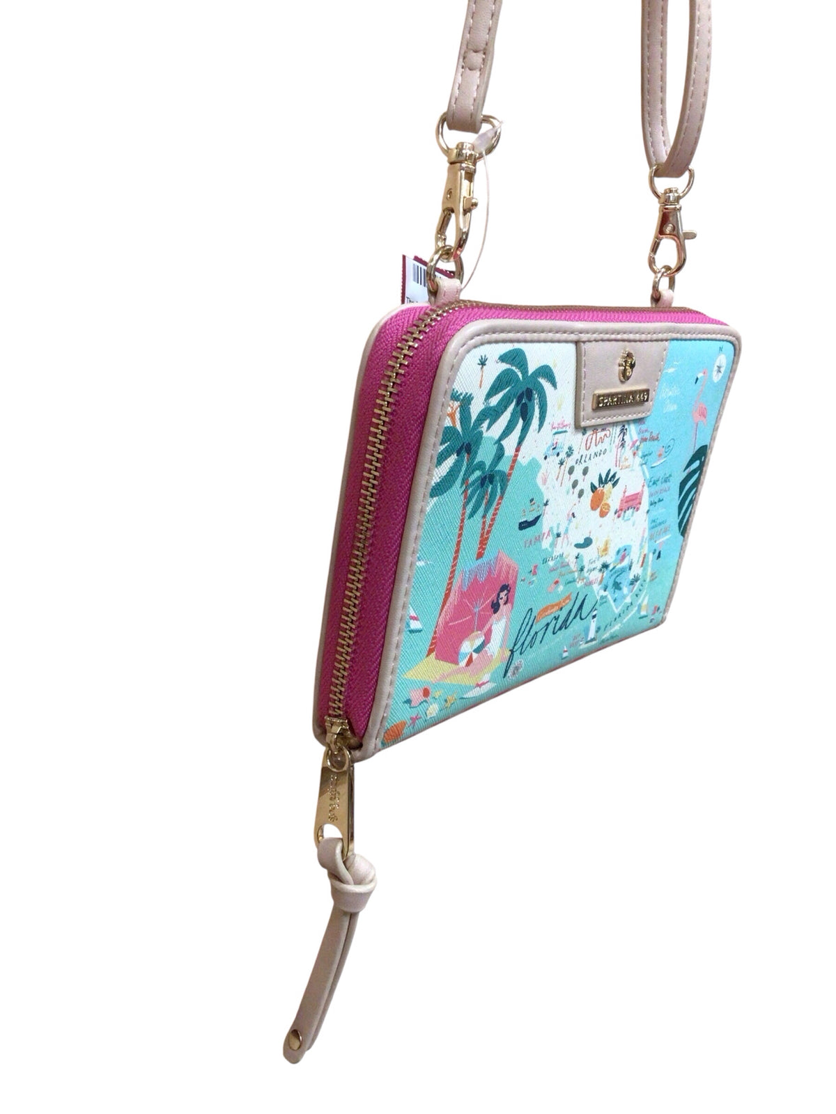 Spartina 449 Florida All In One Phone Crossbody Wallet