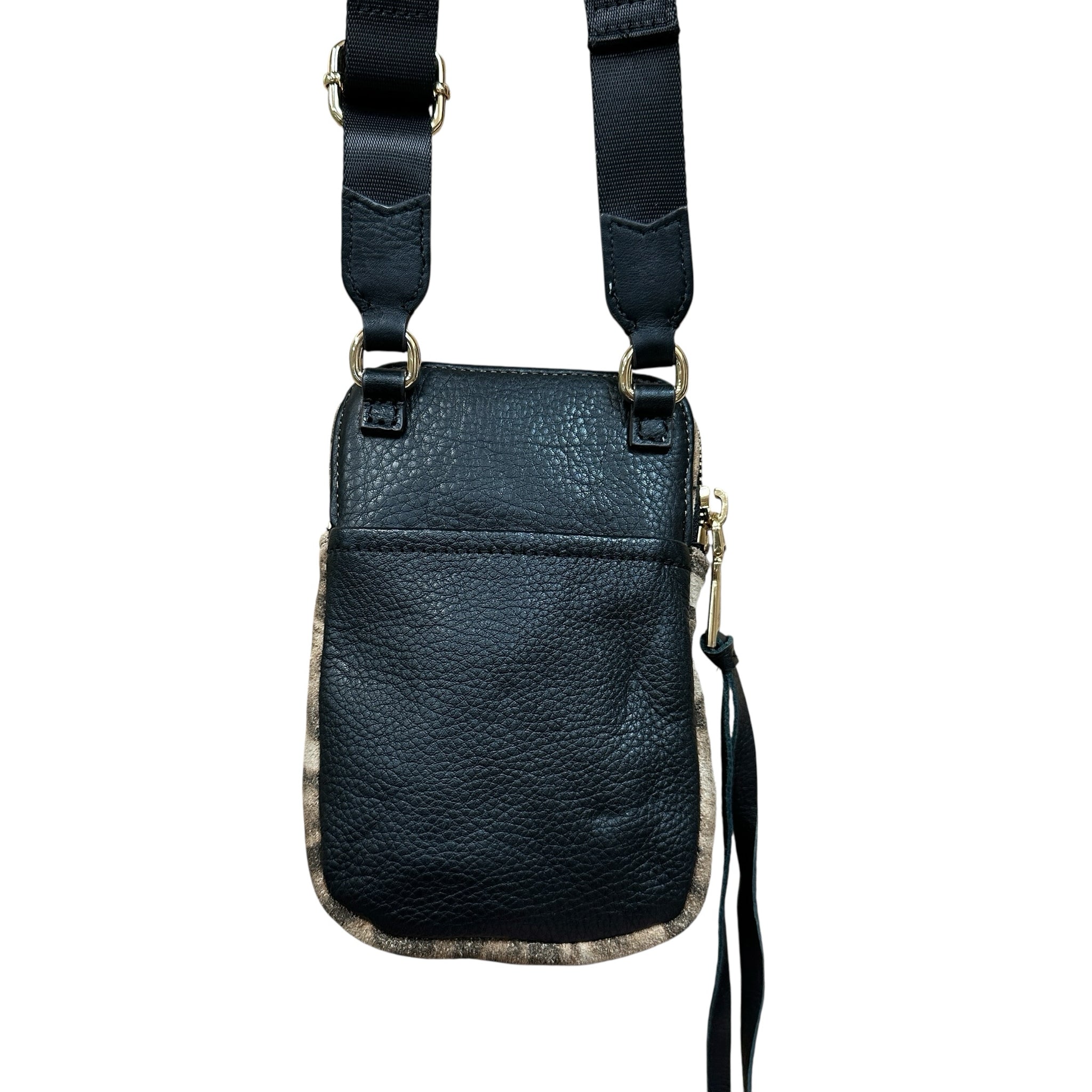 Aimee Kestenberg Tan Leather Crossbody Cellphone Bag