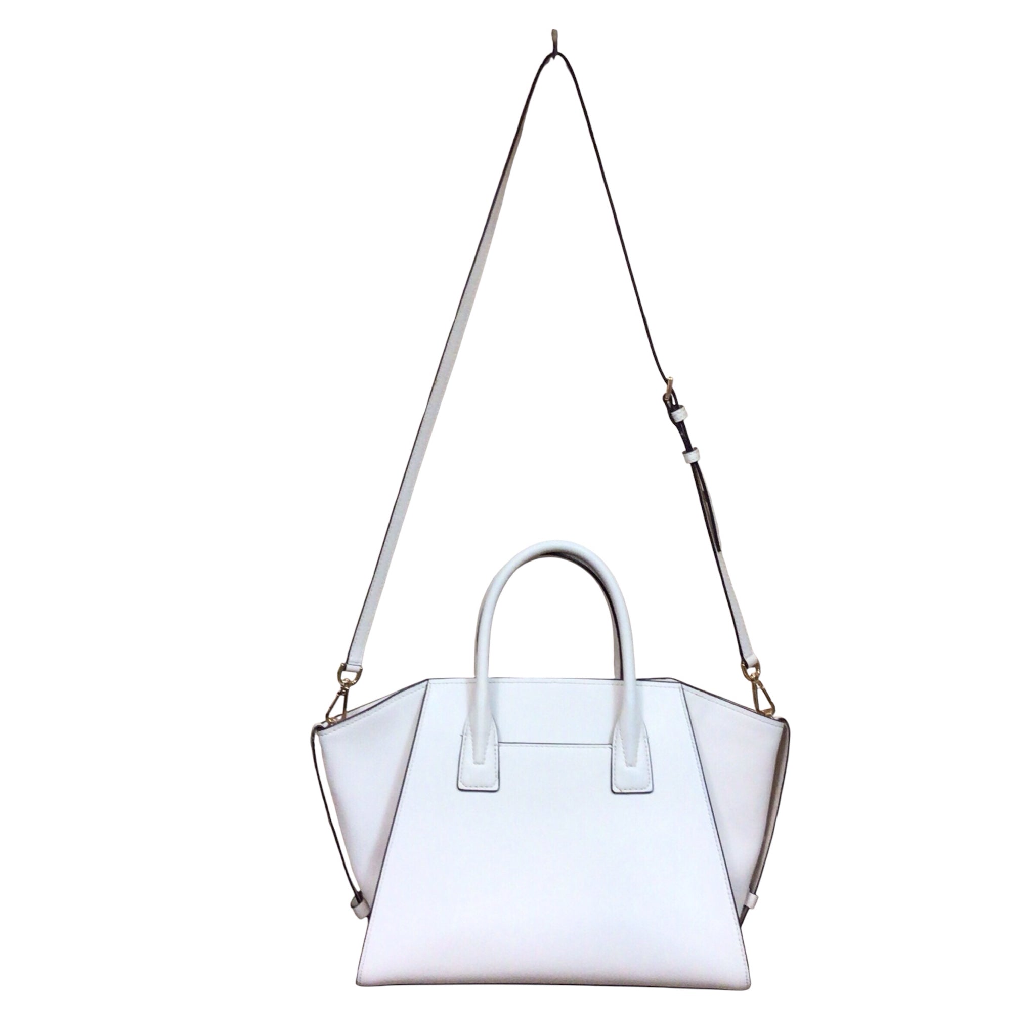 Michael Kors Avril Large Leather Crossbody Satchel