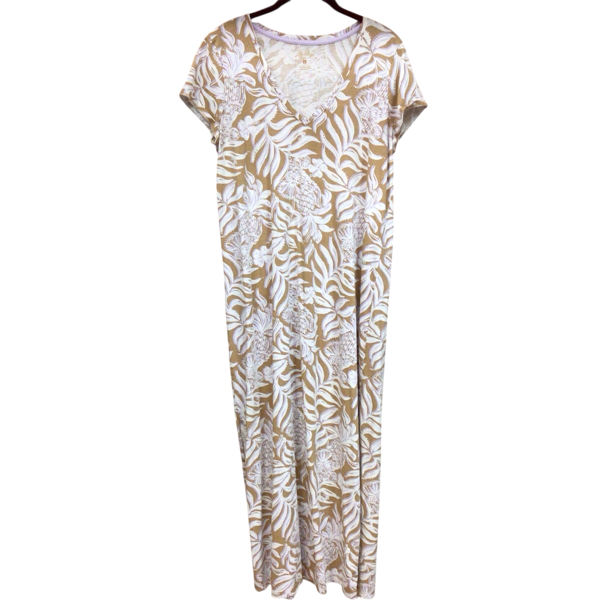 Lilly Pulitzer "Etta Bon Vivants" Maxi Dress Size Large