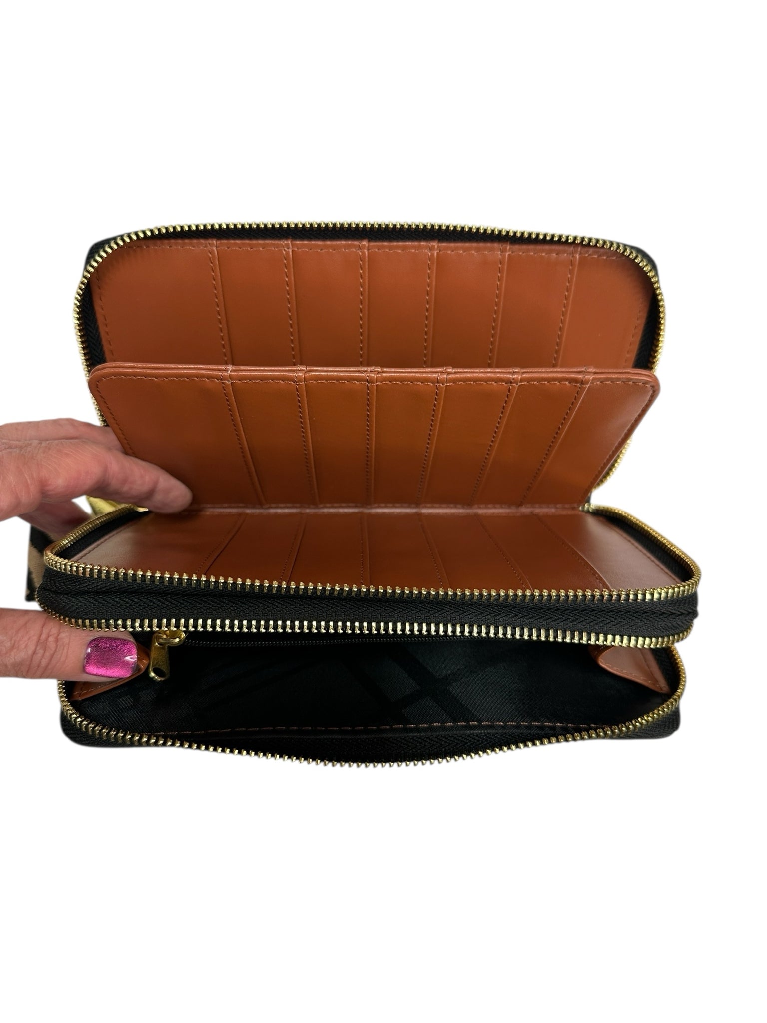 Joy Mangano Wristlet Wallet Black