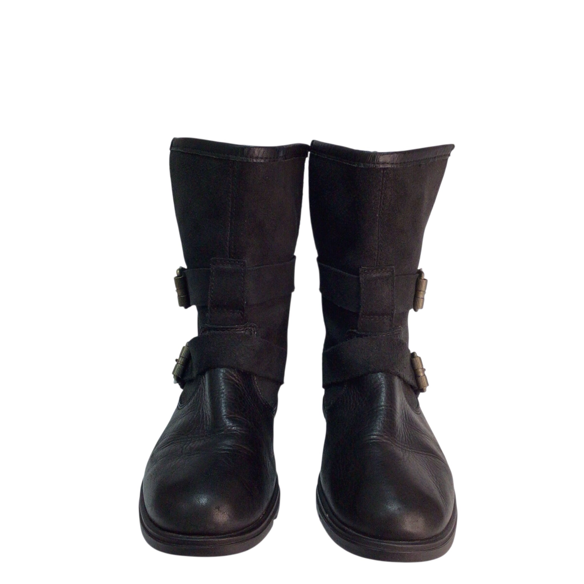 Sorel Major Moto Boots Size 7.5 Black