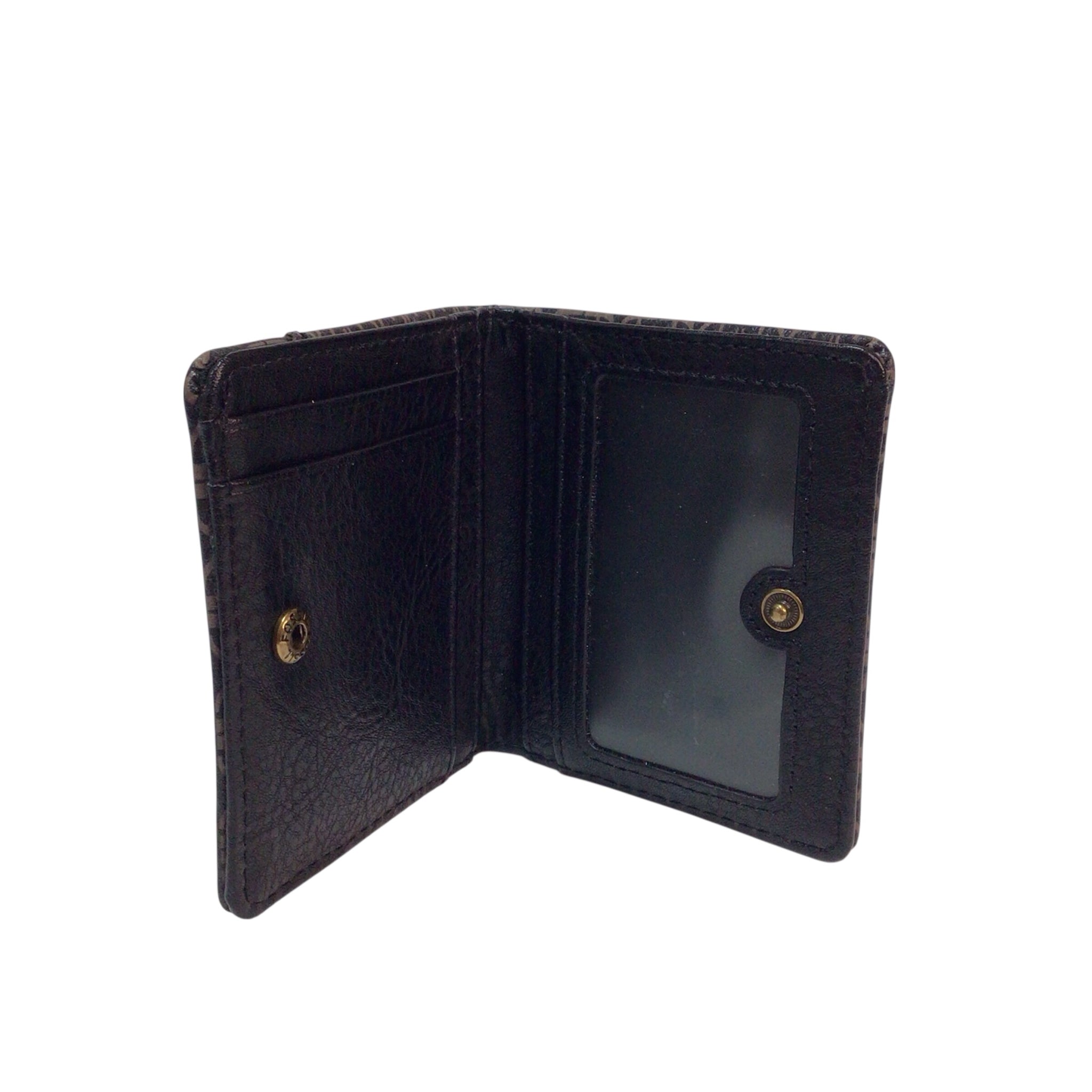 Fossil Black and Brown Tara Multifunction Wallet