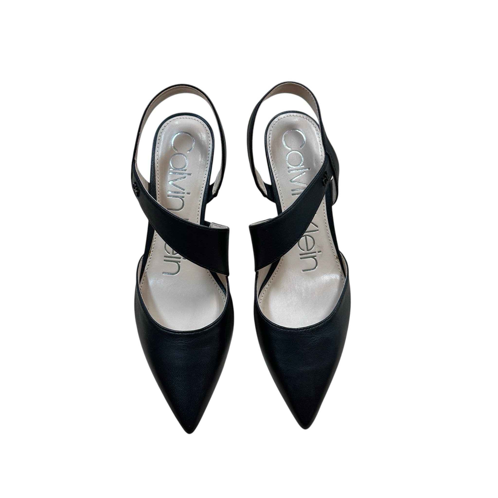 Calvin Klein Larin Black Heels Size 6.5