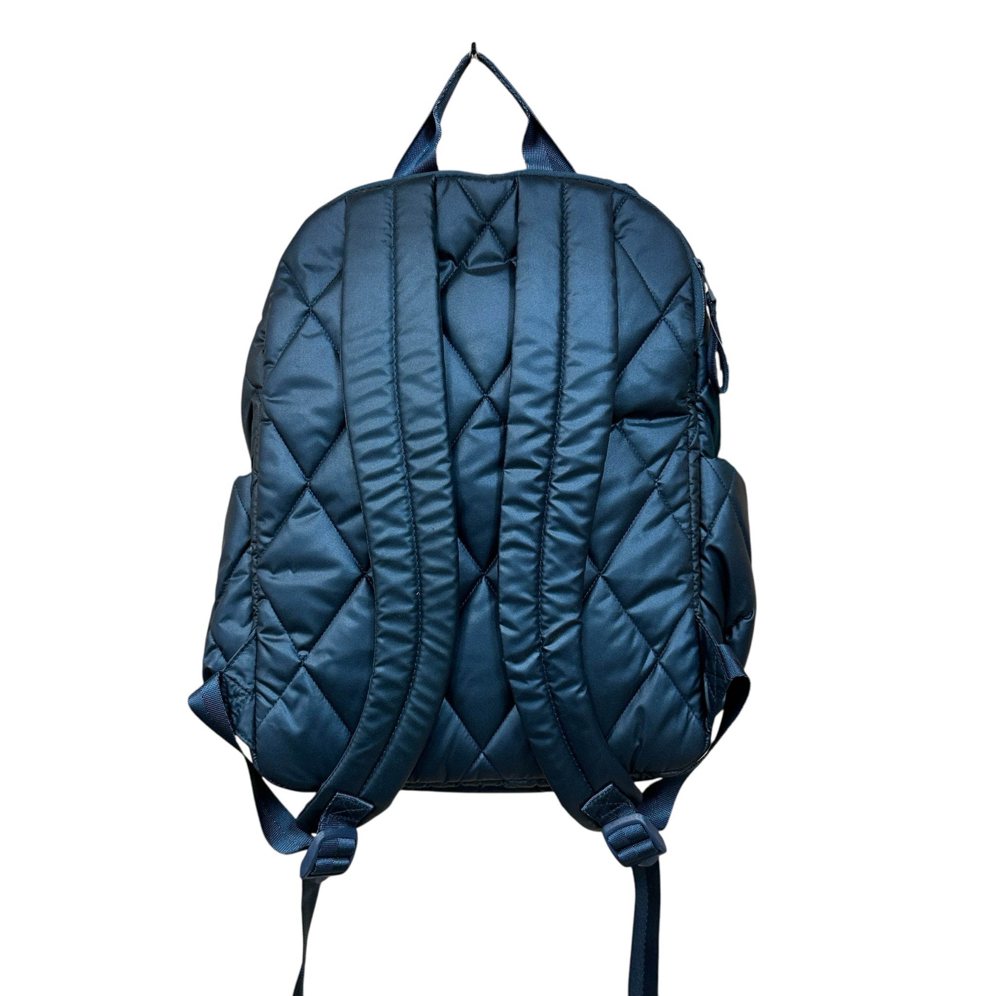 Vera Bradley Navy Nylon Quilted Backpack