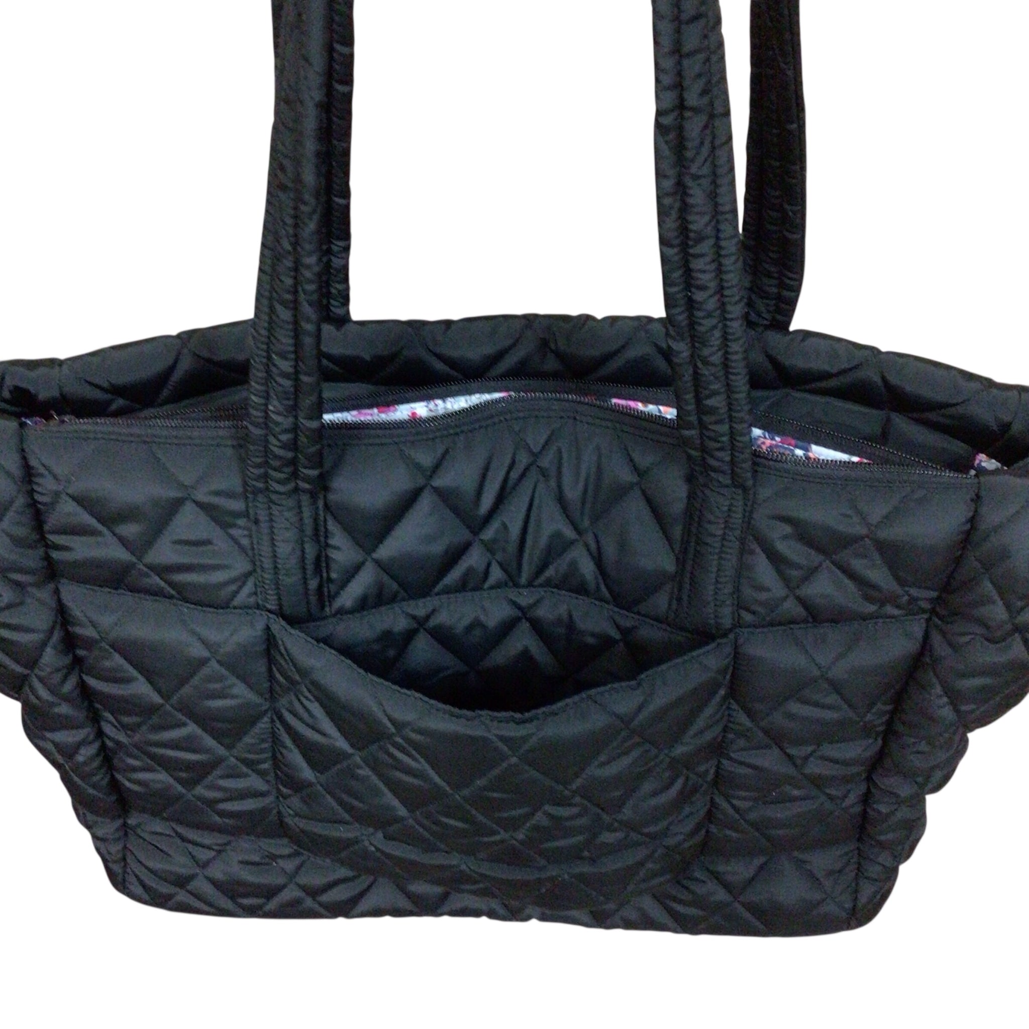 Vera Bradley Black Ultralight Ultimate Travel Tote