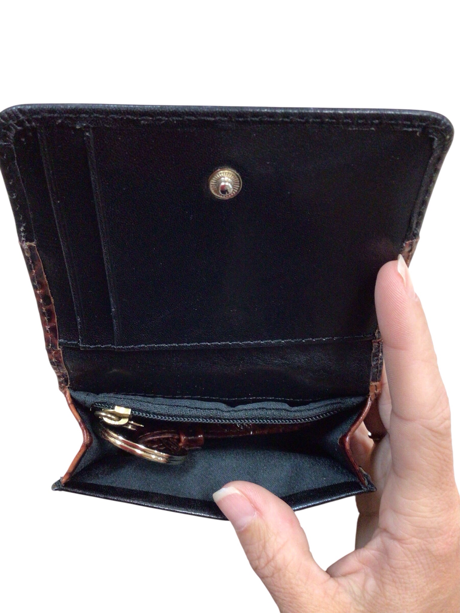 Brahmin "Clementine" Bi-Fold Small Keychain Wallet