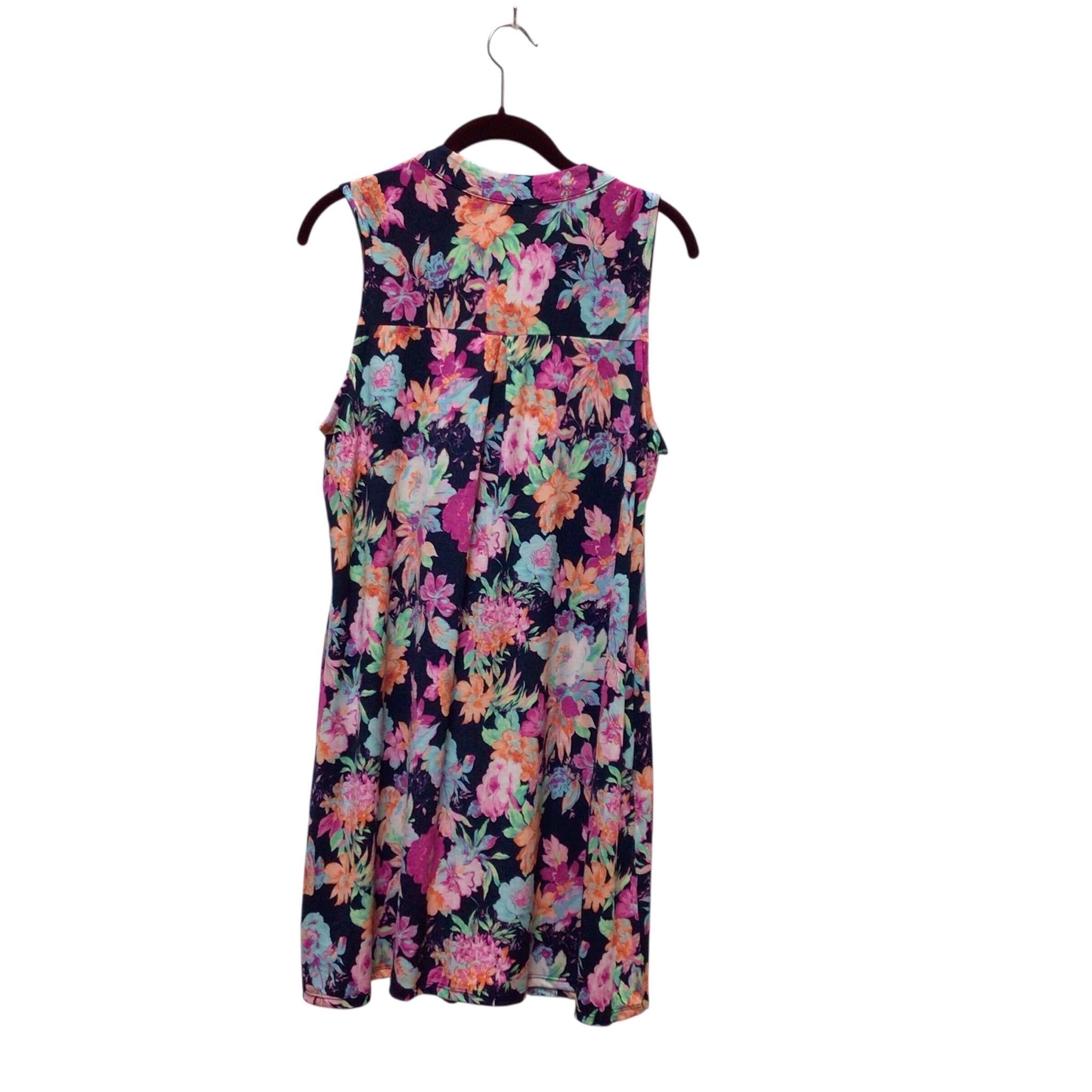 Dear Scarlett Sleeveless Floral Dress Size Medium