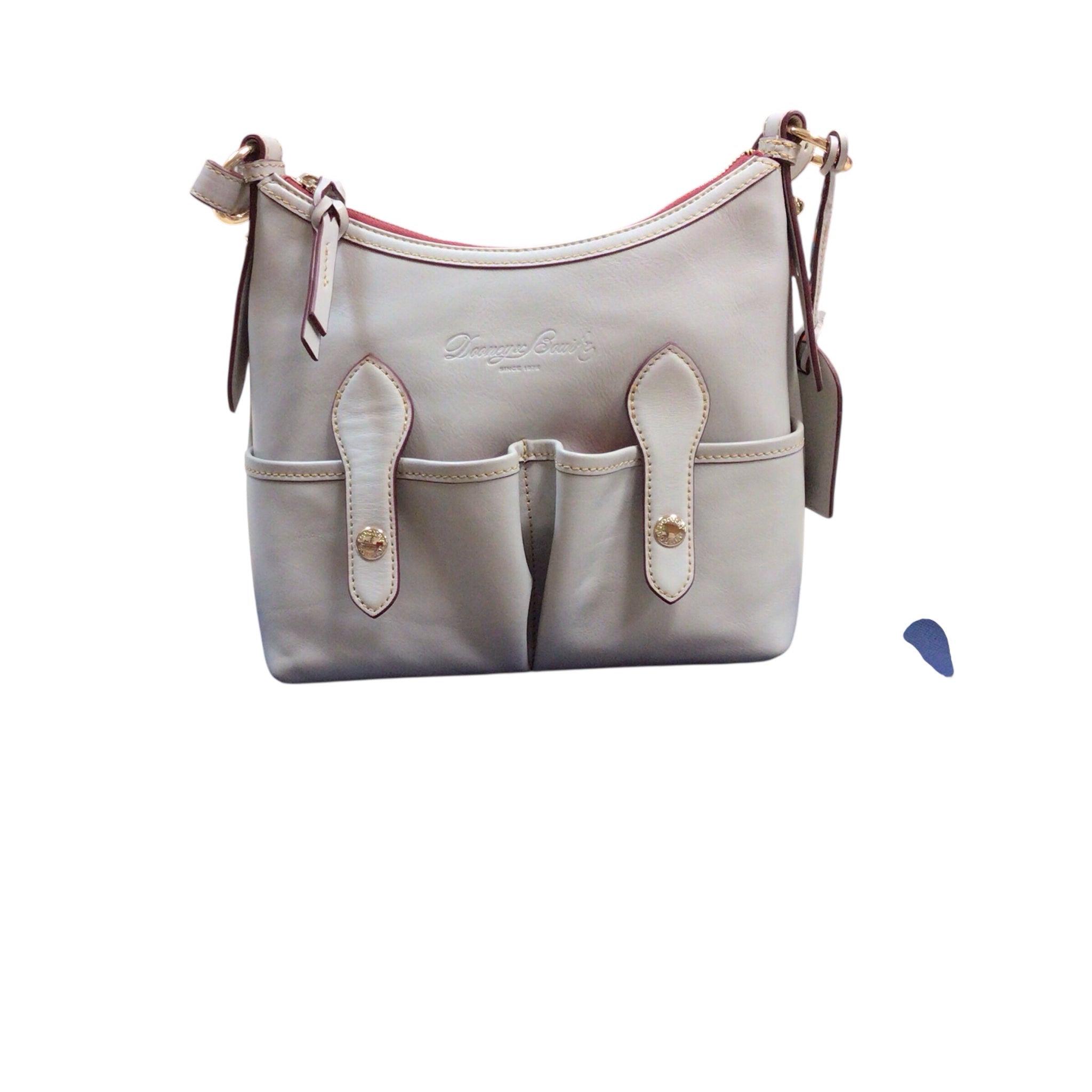 Dooney & Bourke Gray Leather Shoulder Bag