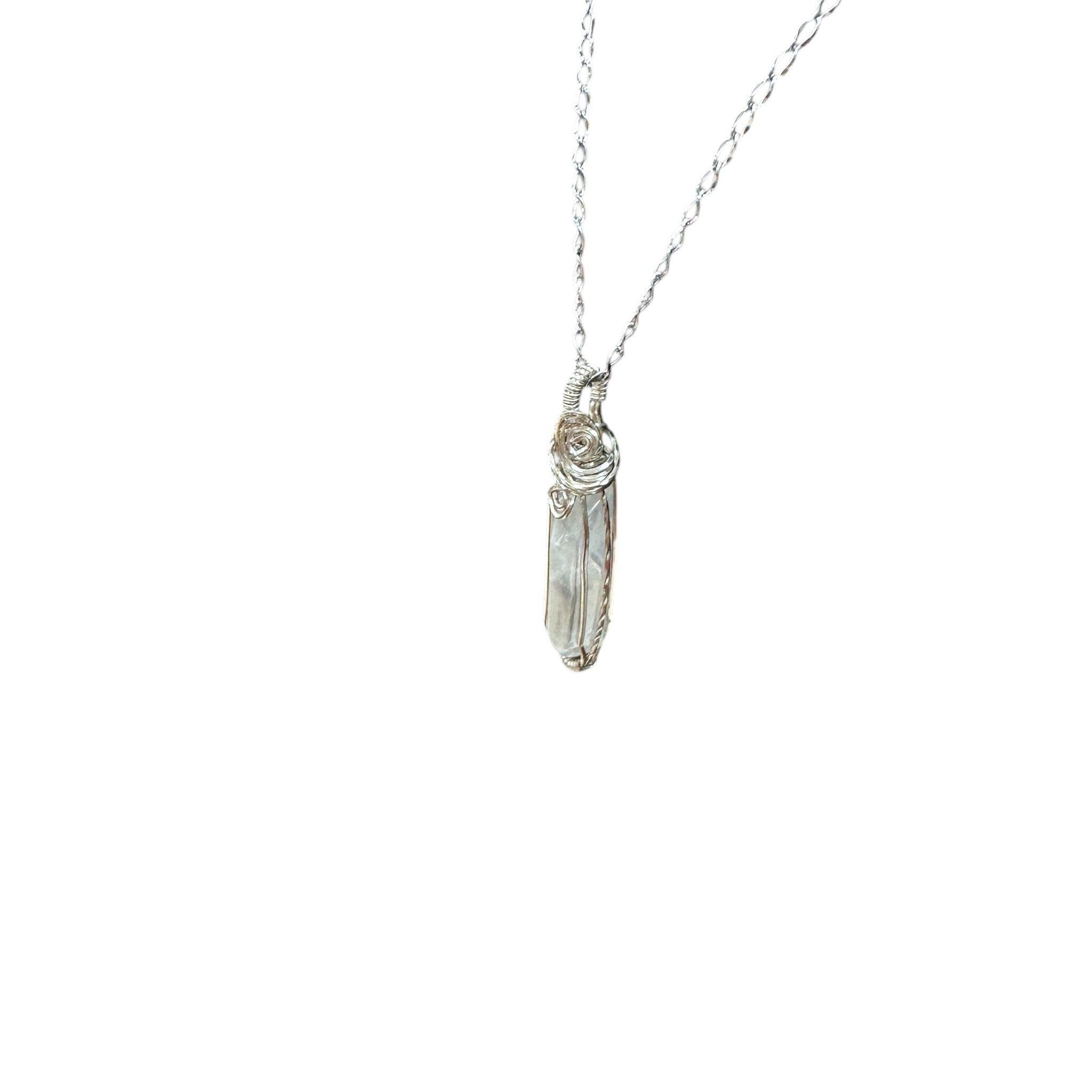 Clear Quartz Amulet Necklace