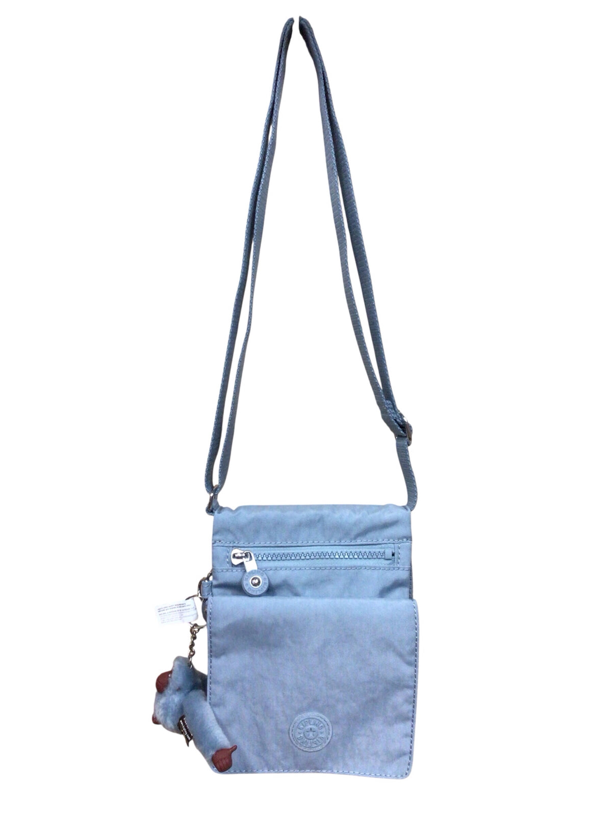 Kipling Light Blue "El Dorado" Nylon Crossbody Bag