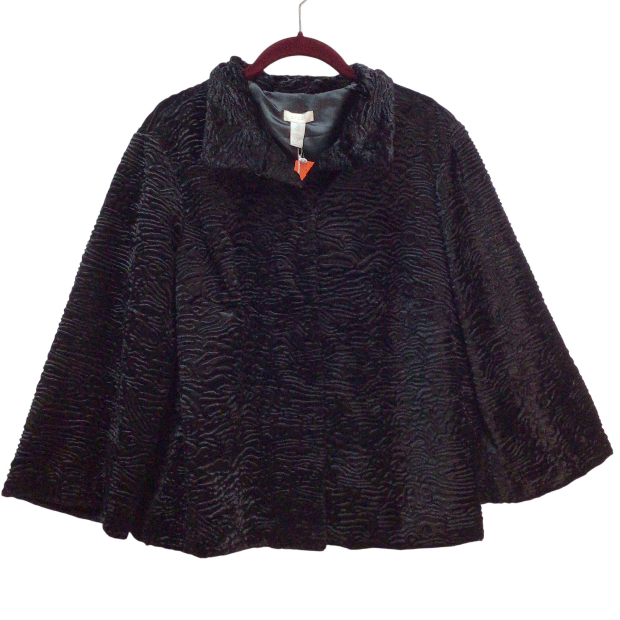 Chicos Size XL Black Jacket NWT