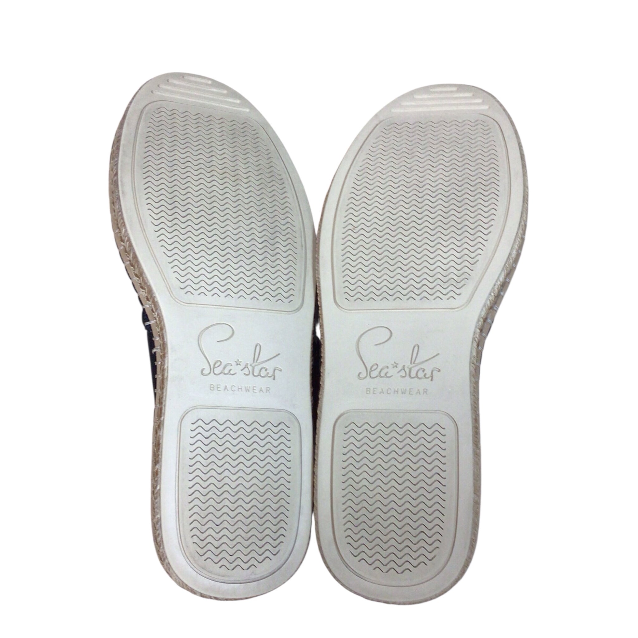 Sea Star Black Slip On Shoes Size 9