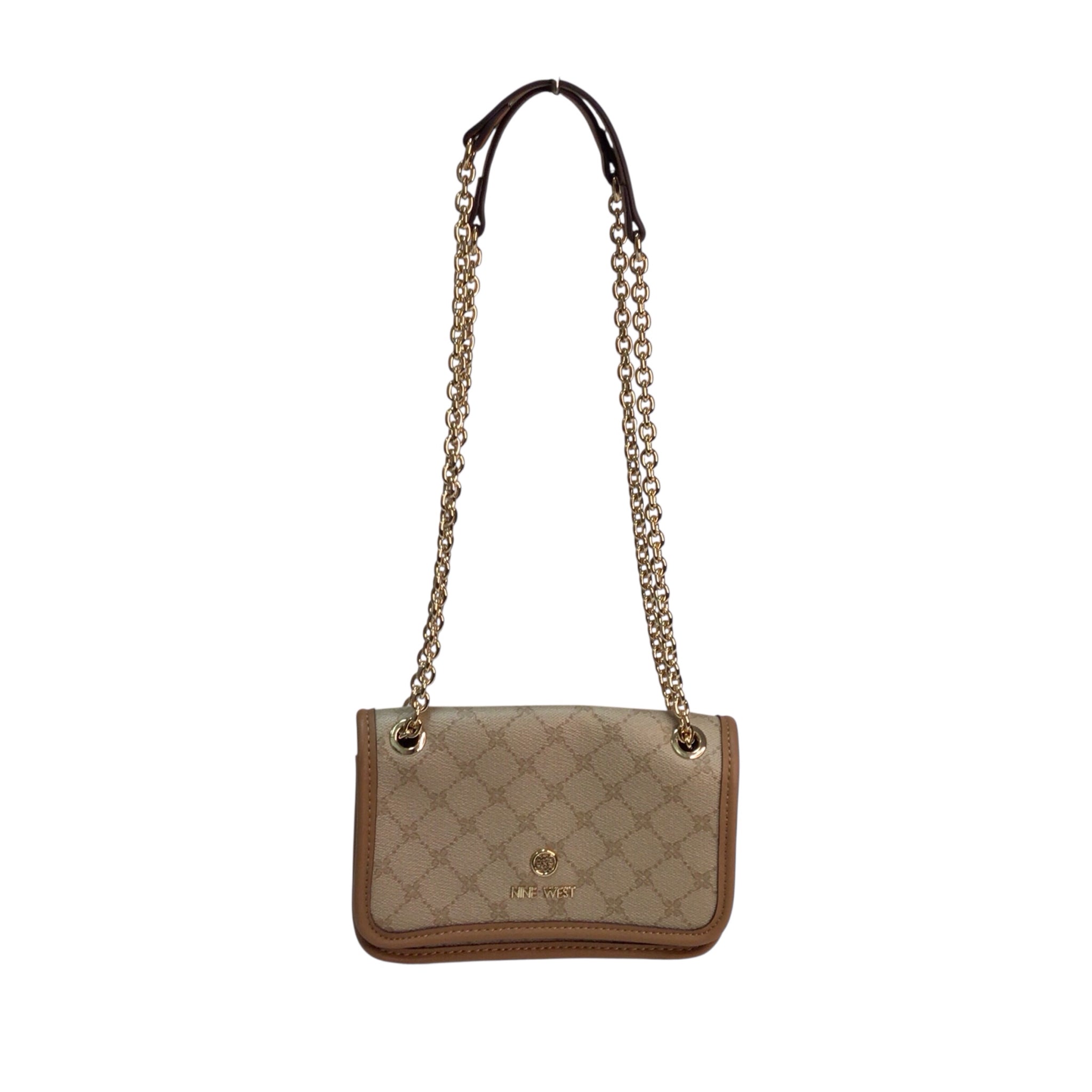 Nine West Small Crossbody Shoulderbag Tan
