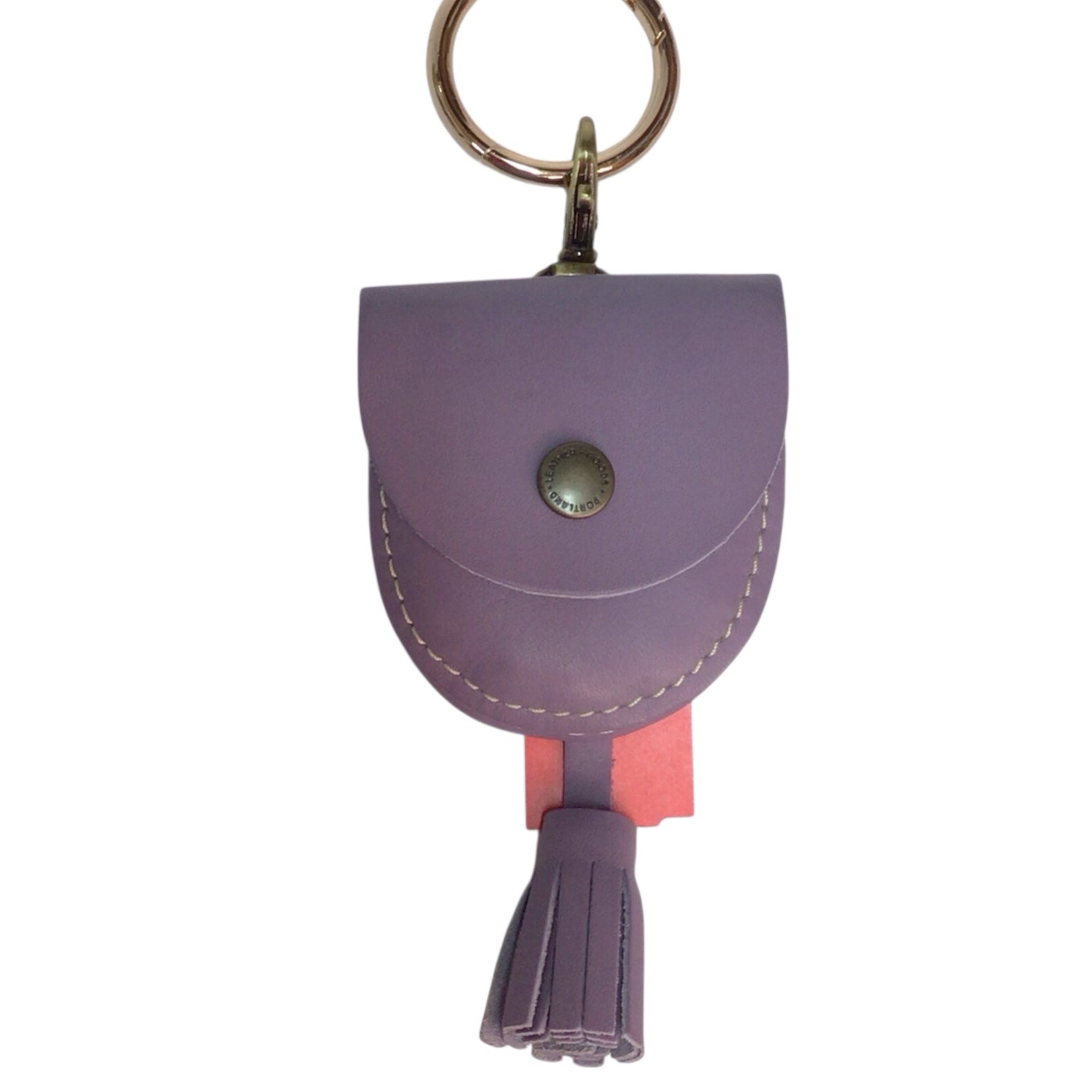 Portland Leather Keychain Coin Case