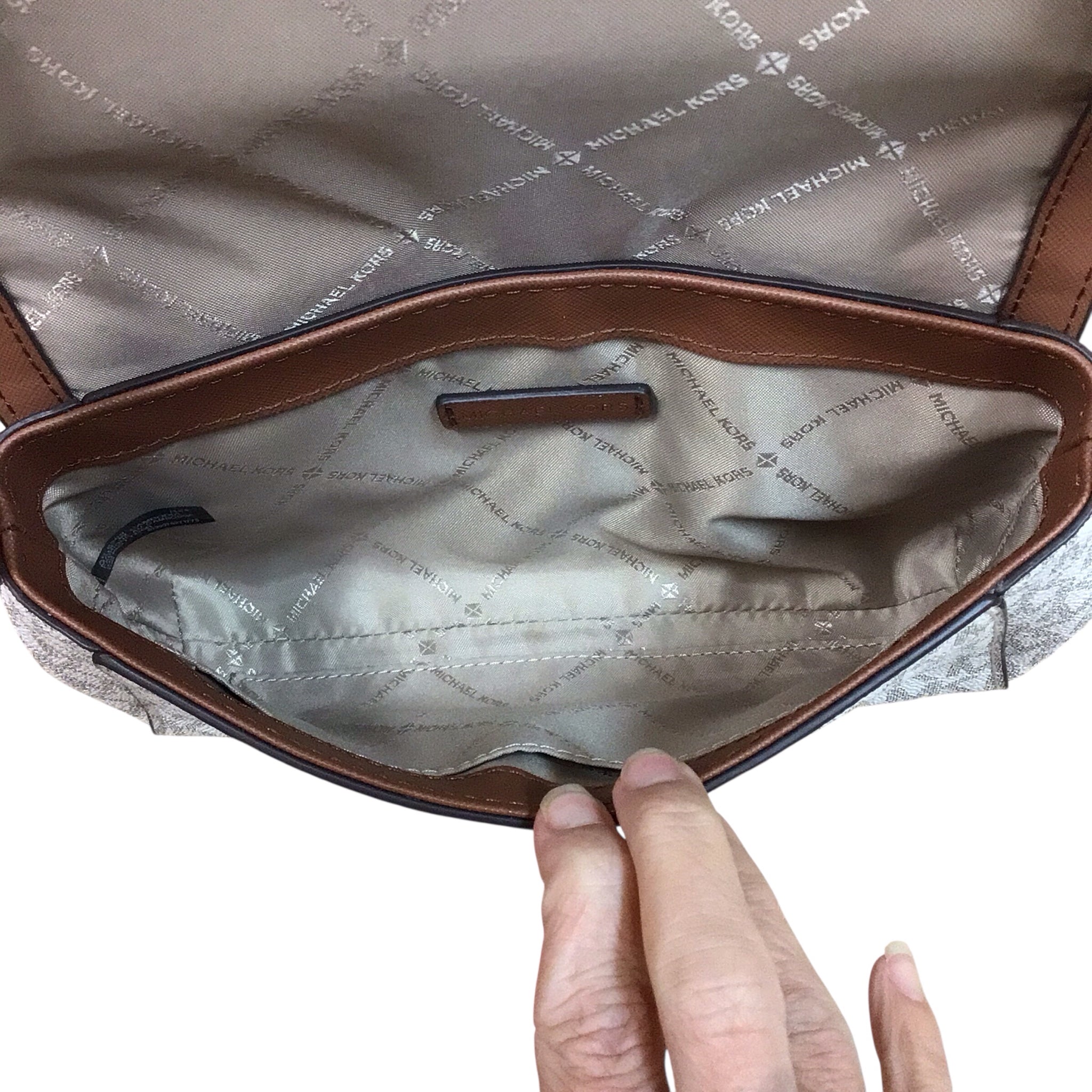 Michael Kors Jet Set Medium Convertible Pouchette Crossbody Bag