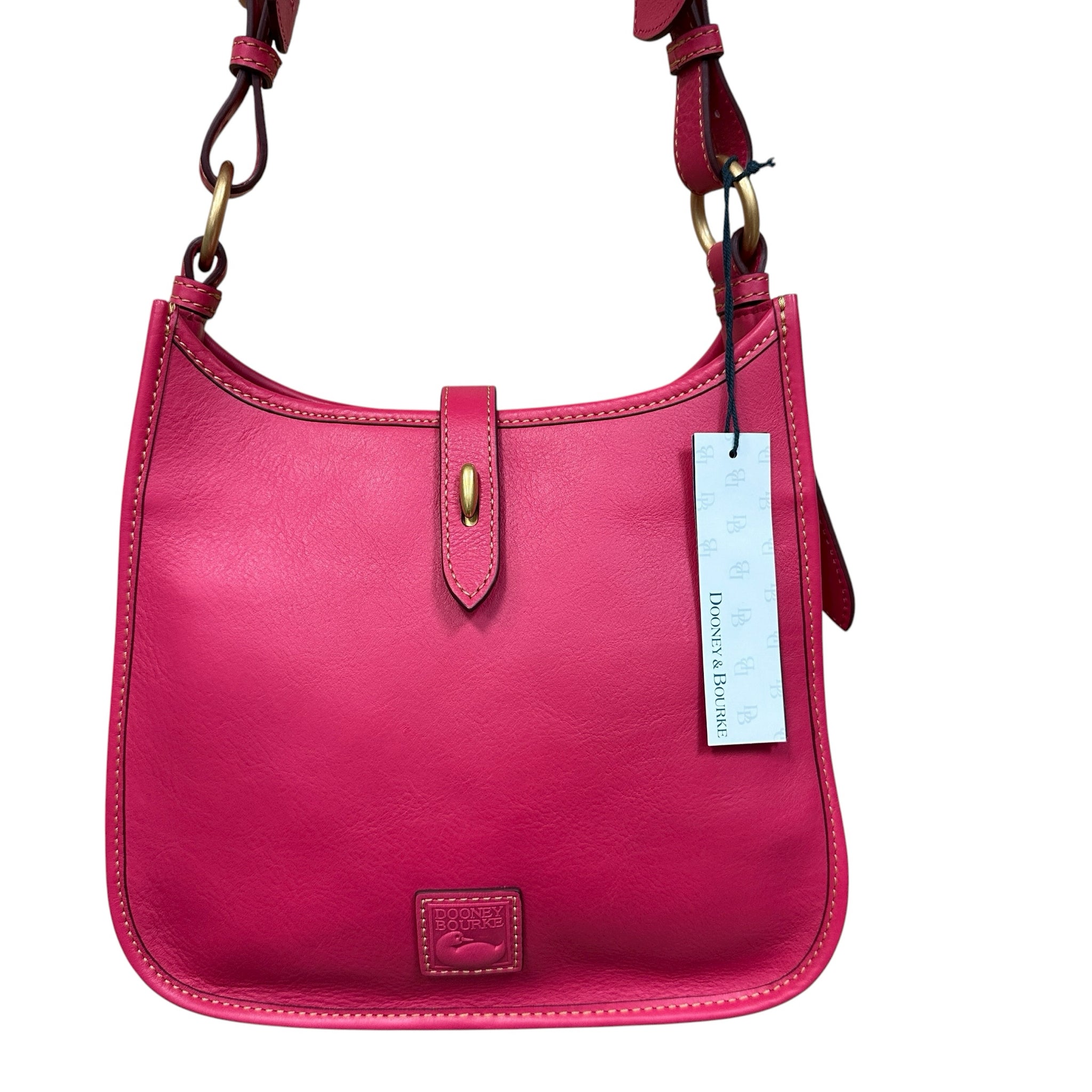Dooney & Bourke Fuschia Leather Shoulder Bag NWT
